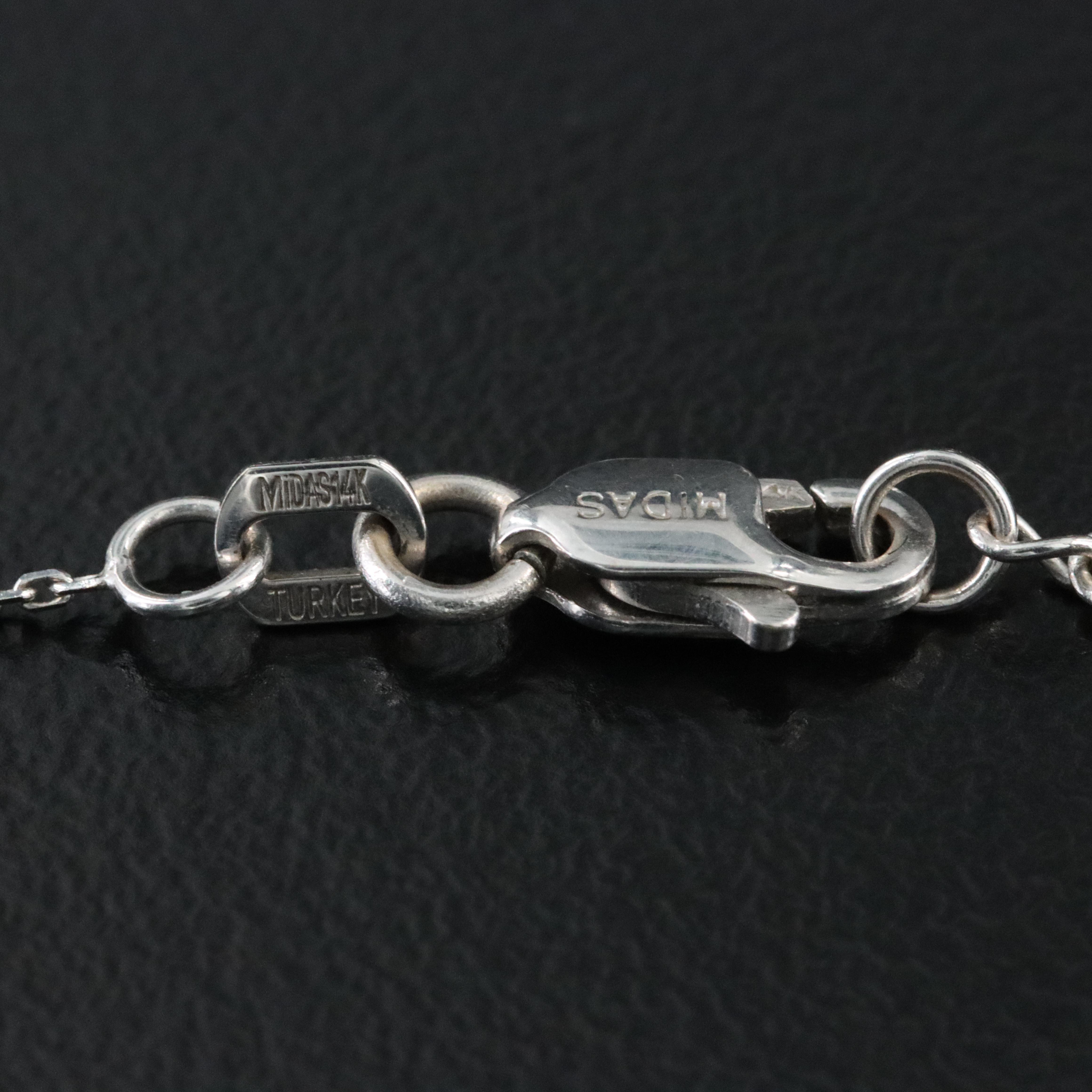 14K Infinity Neclace