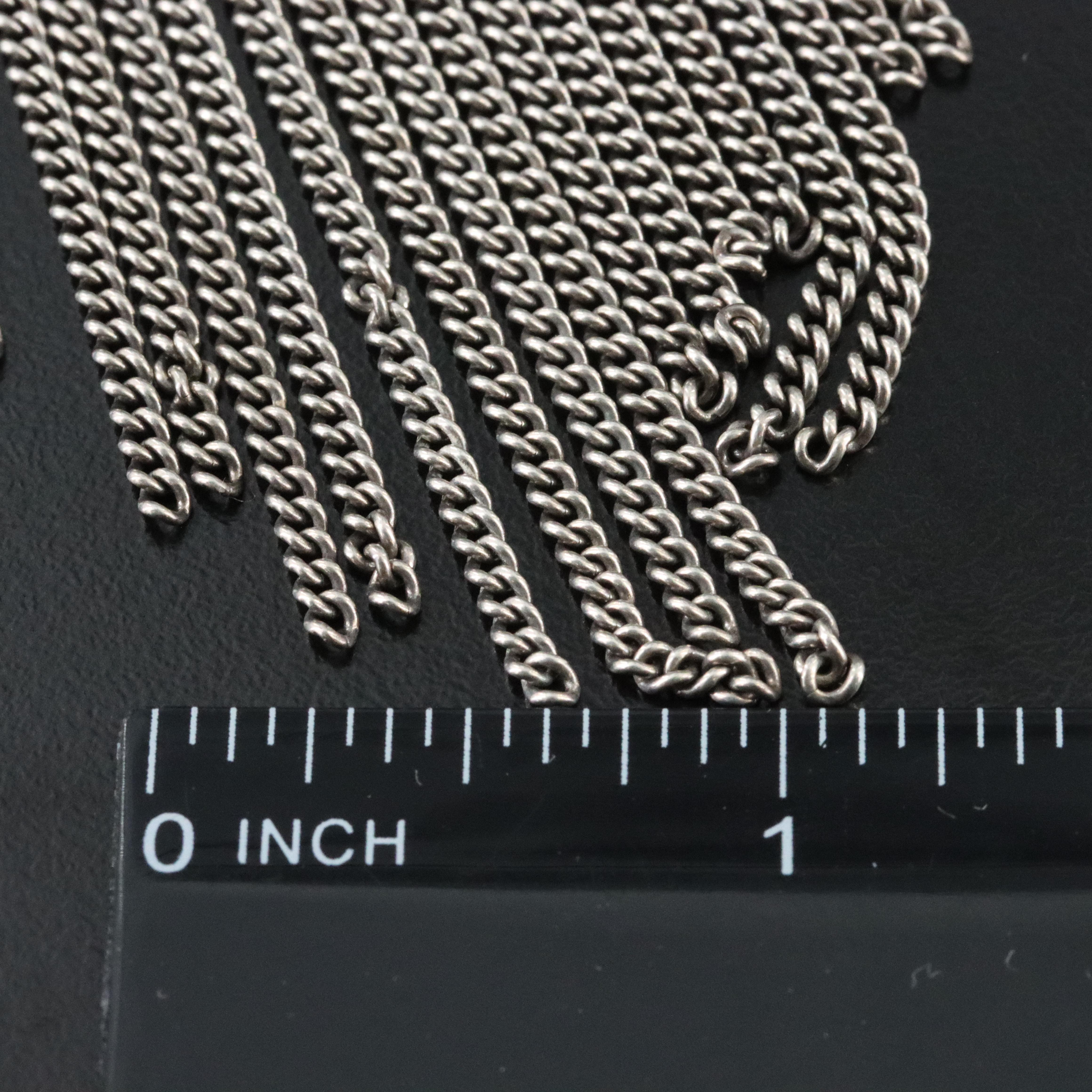 Sheryl Lowe Sterling Diamond Tassel Necklace