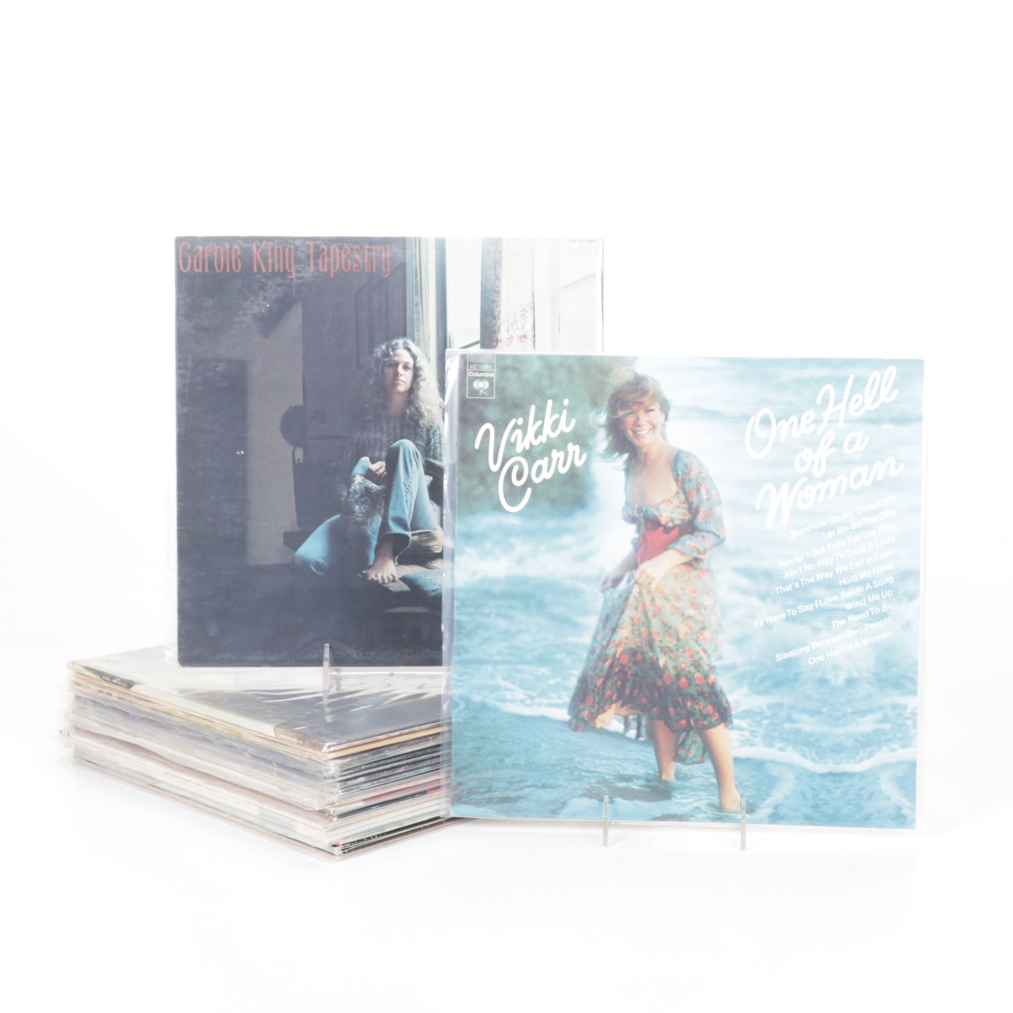 Carole King, Vikki Carr, Carly Simon and More Vinyl Record Albums