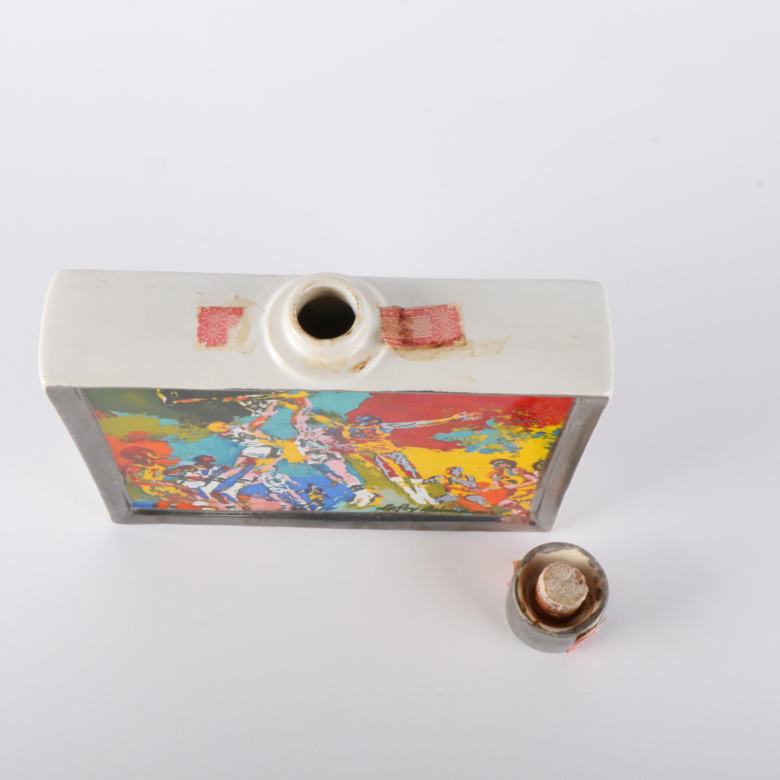 LeRoy Neiman Sports Commemoratives Decanter, Late 20th Century