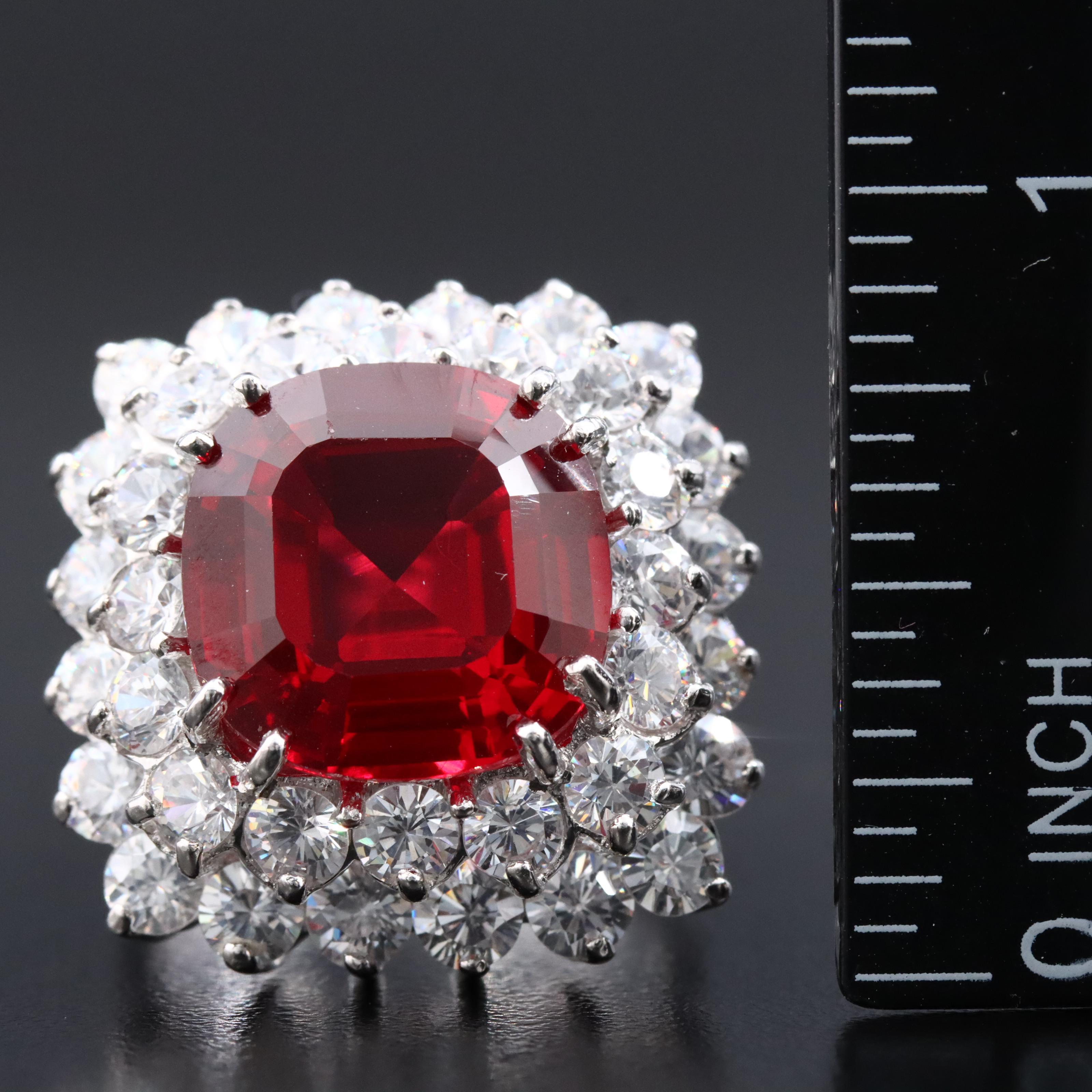 Sterling Ruby and CZ Ring