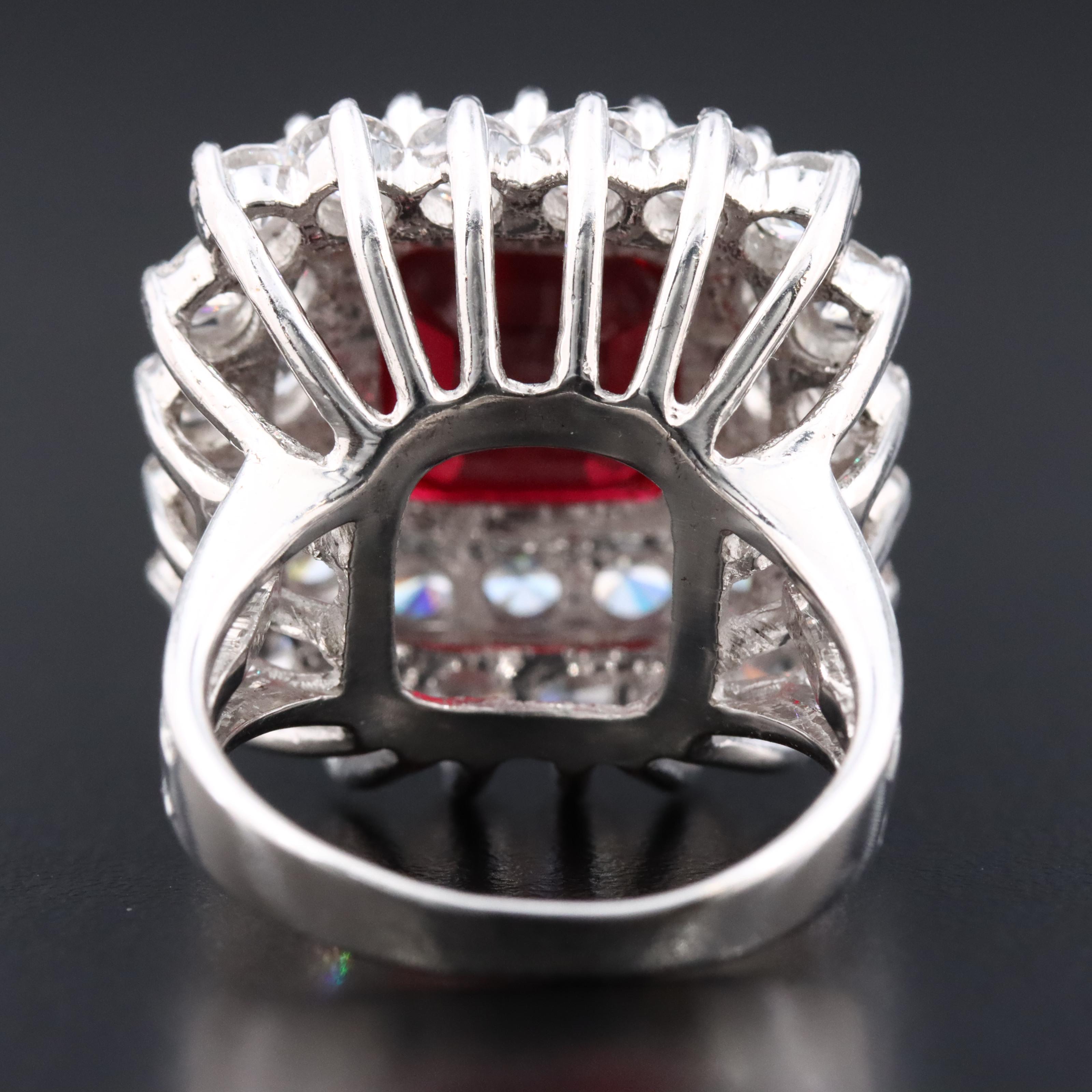 Sterling Ruby and CZ Ring