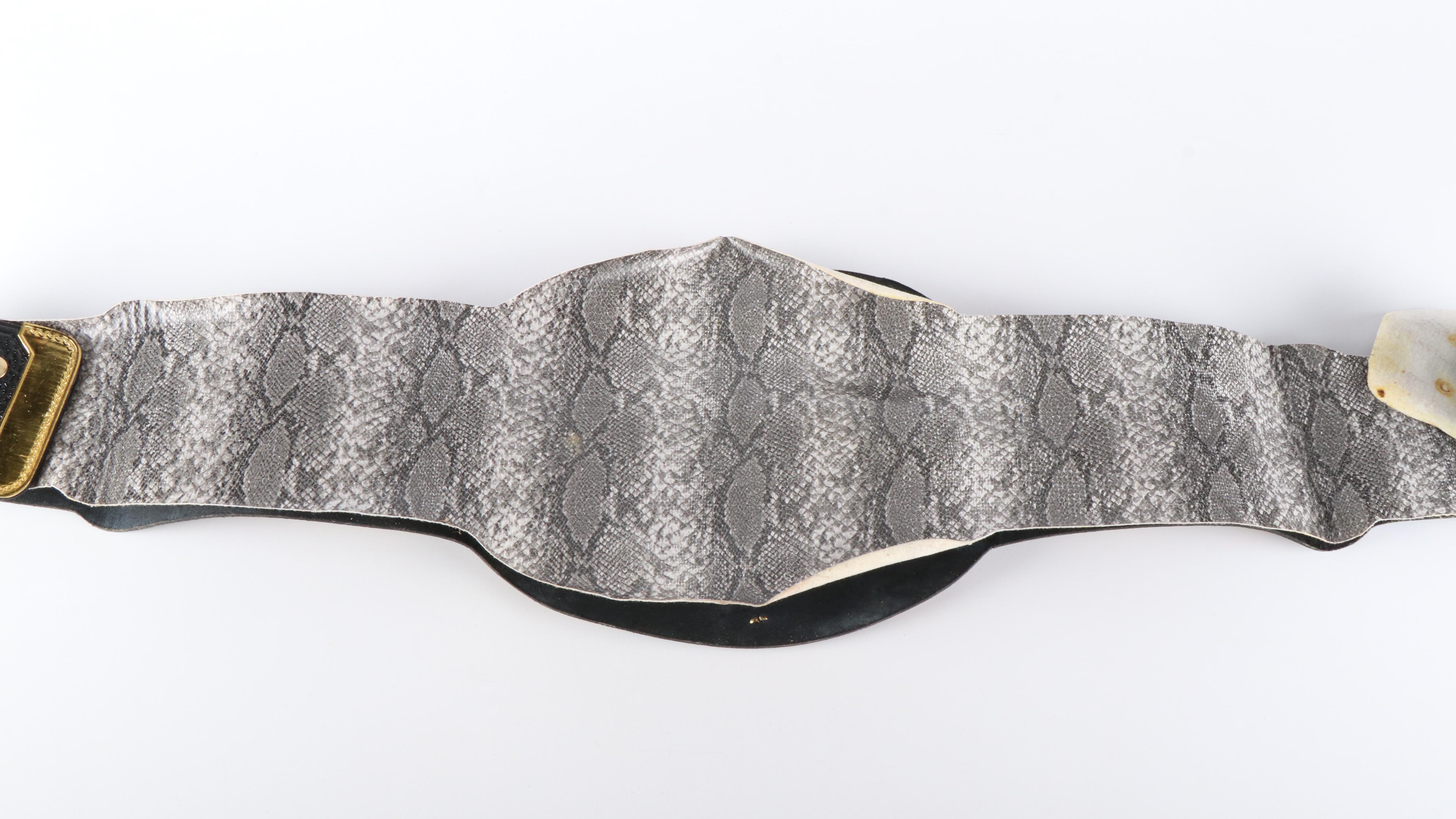 Wrestling and Boxing Replica Champion Belts