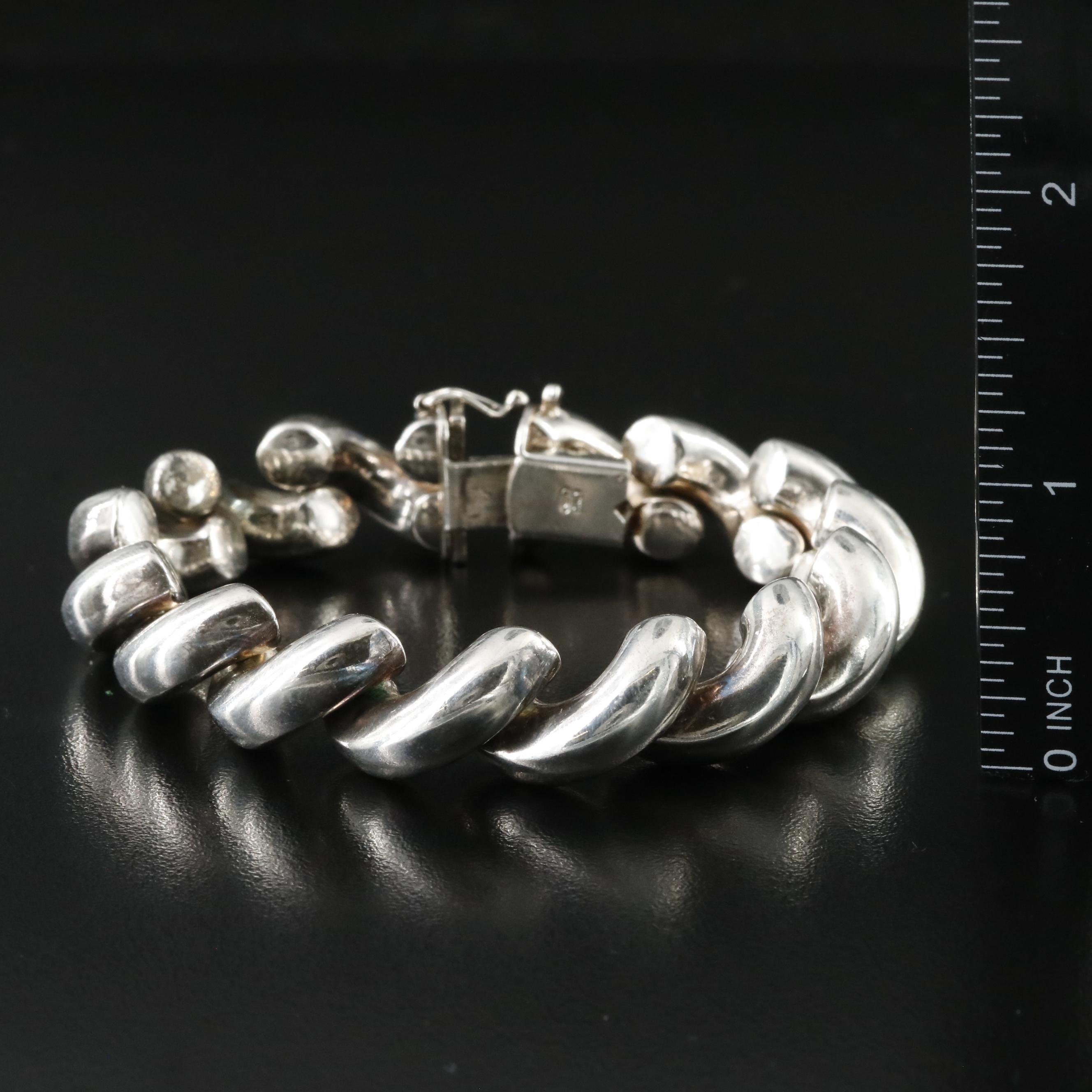 Sterling San Marco Bracelet and Earrings