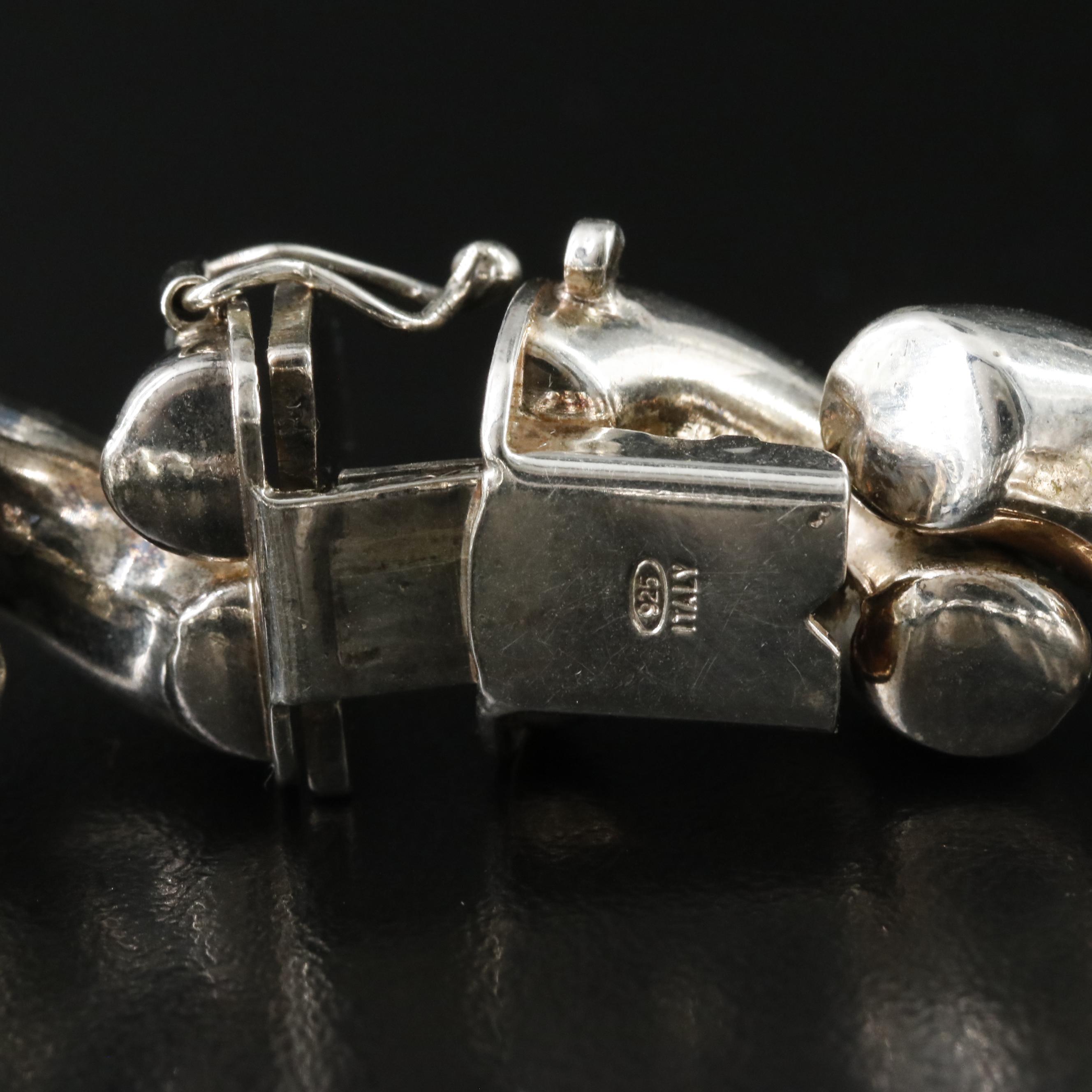 Sterling San Marco Bracelet and Earrings