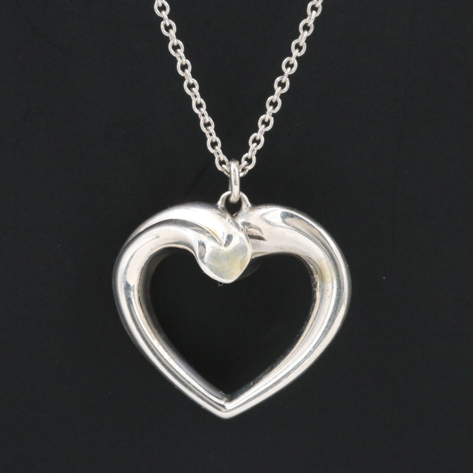 Paloma Picasso for Tiffany & Co. Sterling Tenderness Heart Pendant