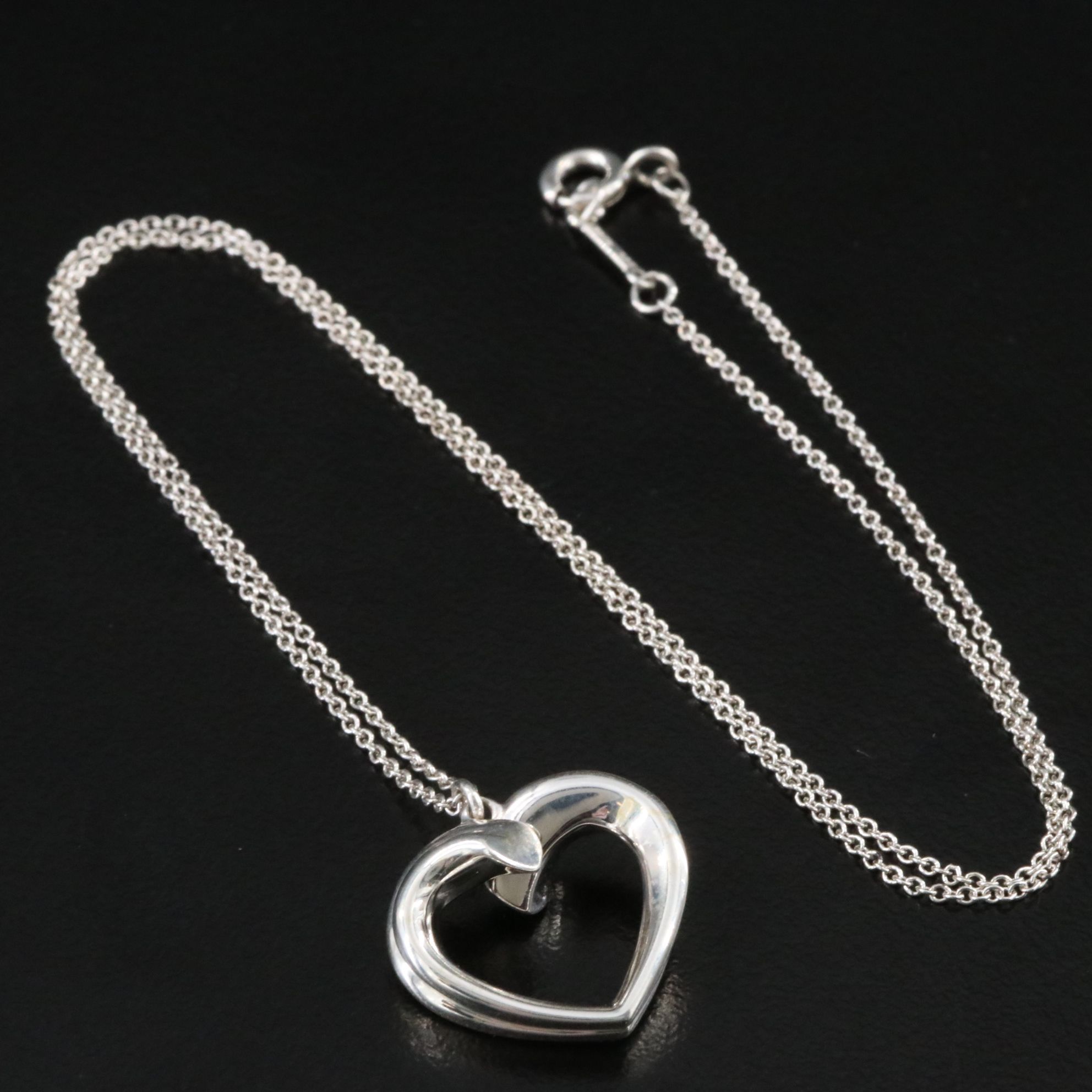 Paloma Picasso for Tiffany & Co. Sterling Tenderness Heart Pendant