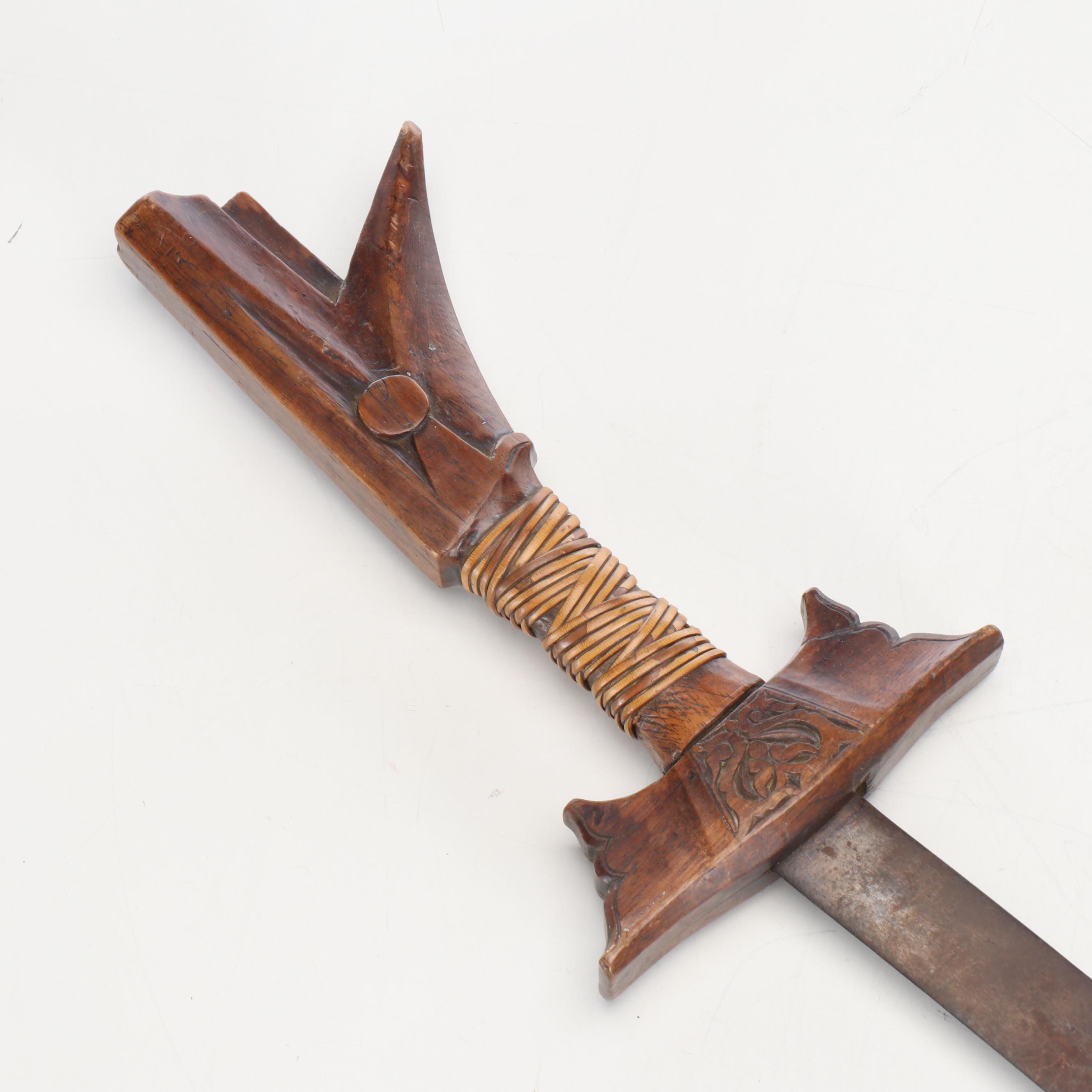 Philippines Moro Kampilan Sword