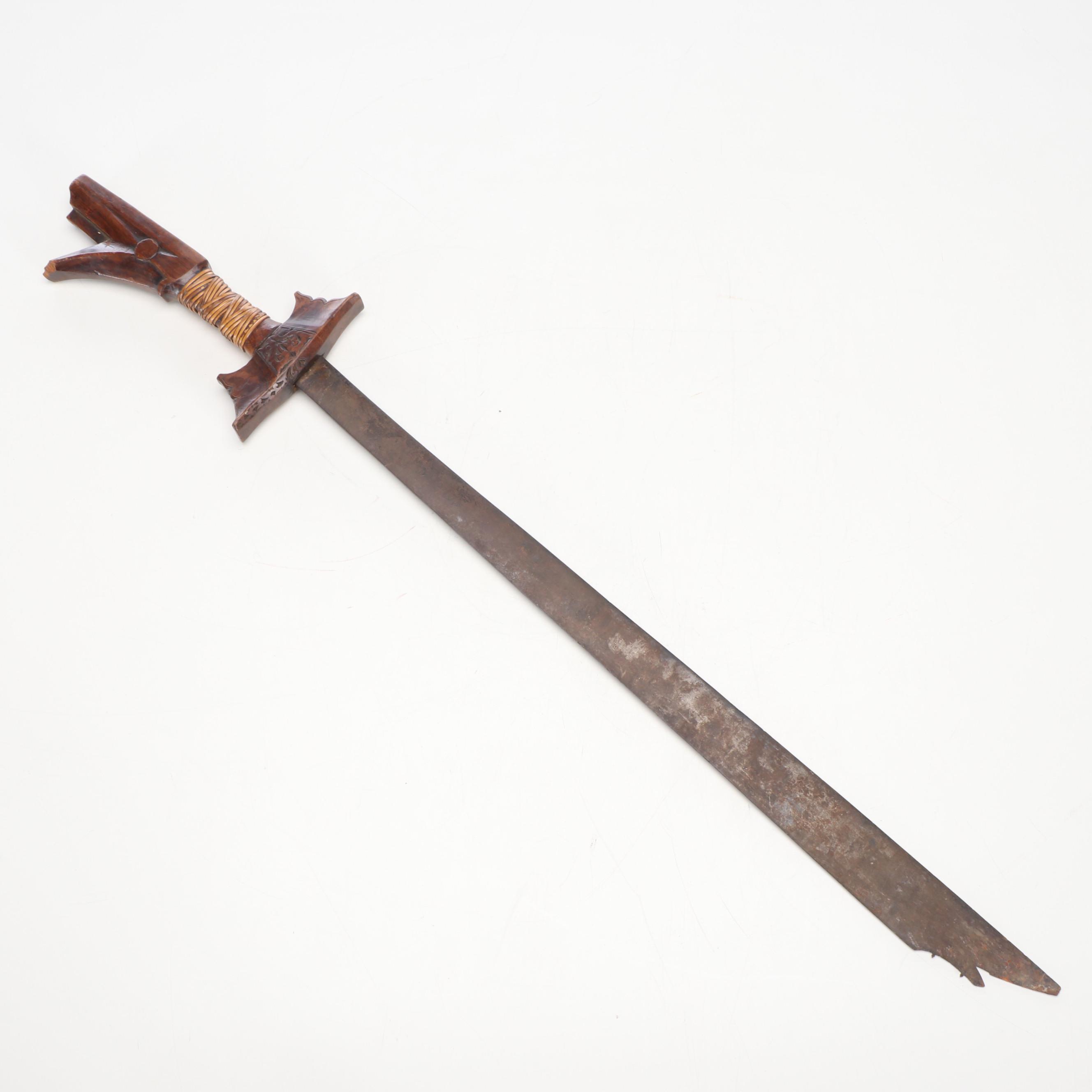 Philippines Moro Kampilan Sword