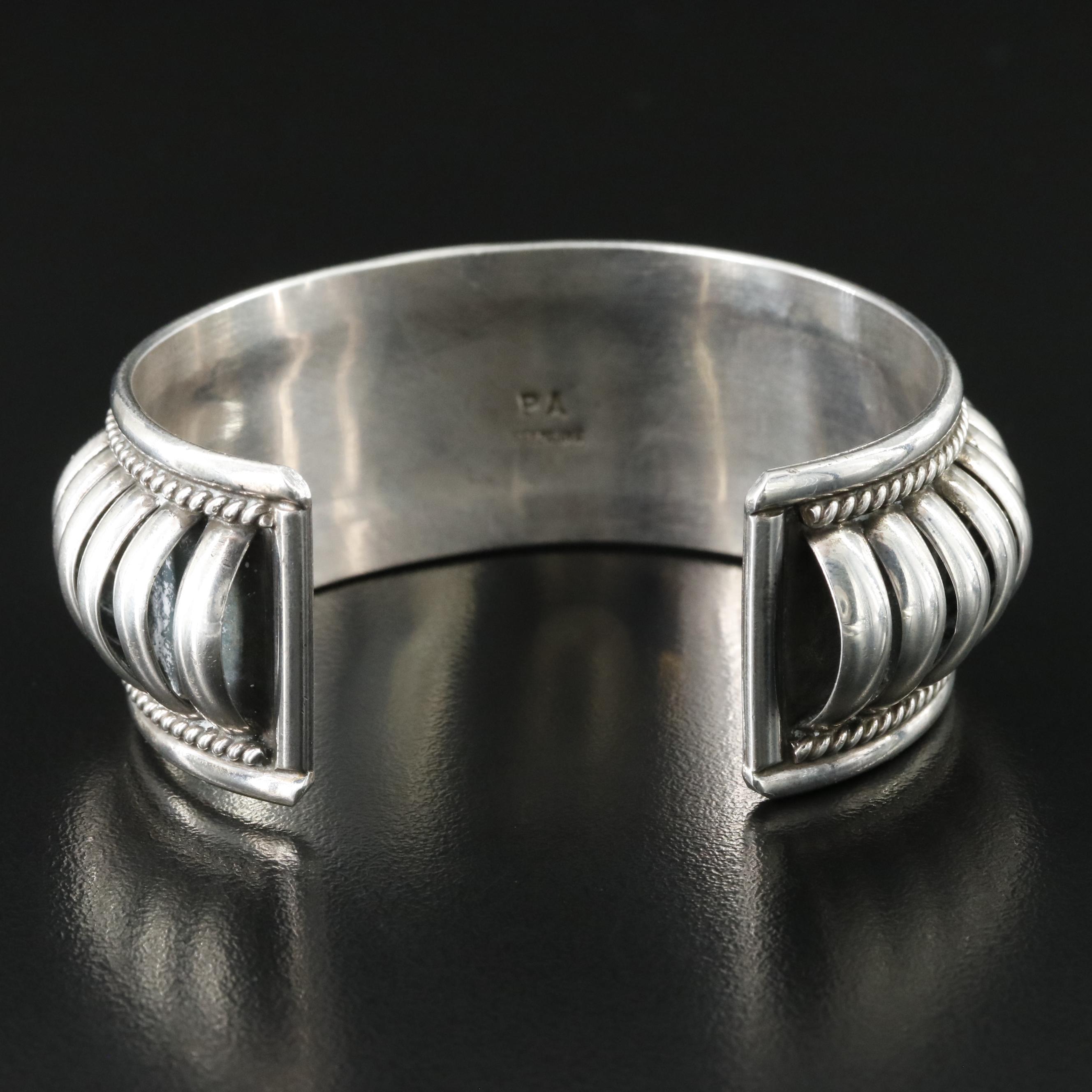 Priscilla Apache Navajo Diné Sterling Cuff