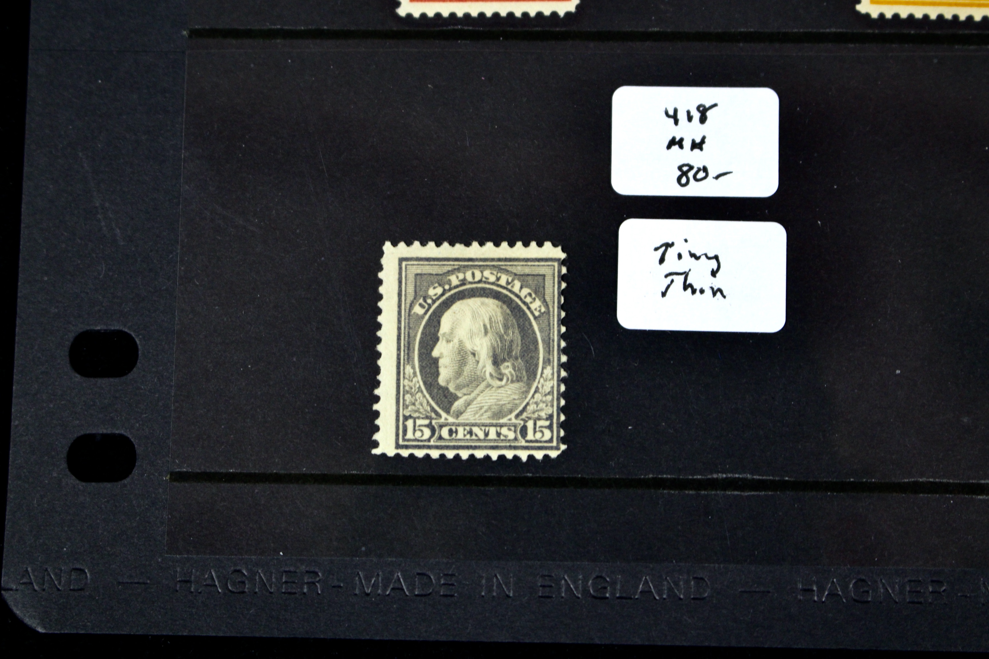 Fourteen Different Early U.S. Stamps Ranging from Scott #s 397-419