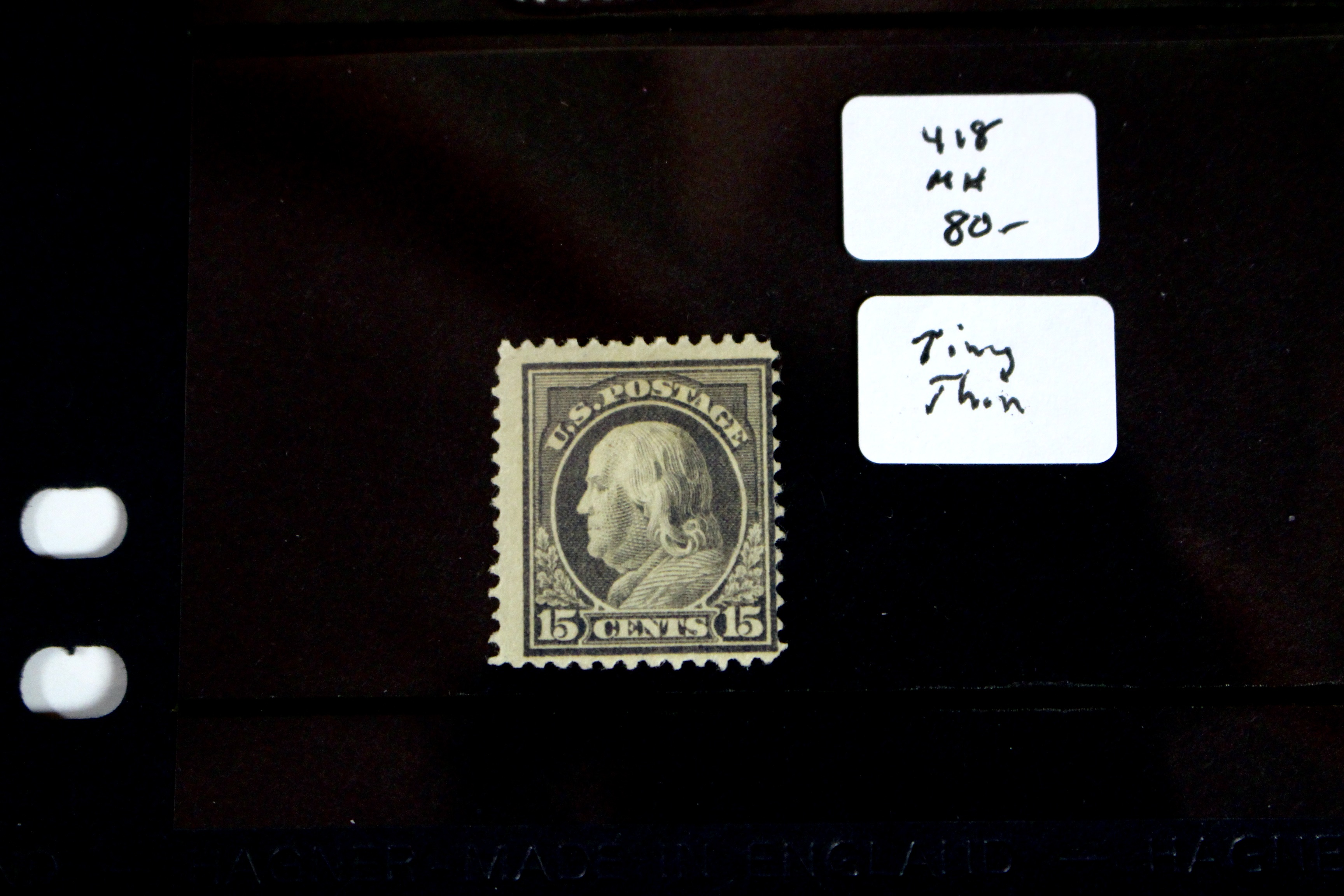 Fourteen Different Early U.S. Stamps Ranging from Scott #s 397-419