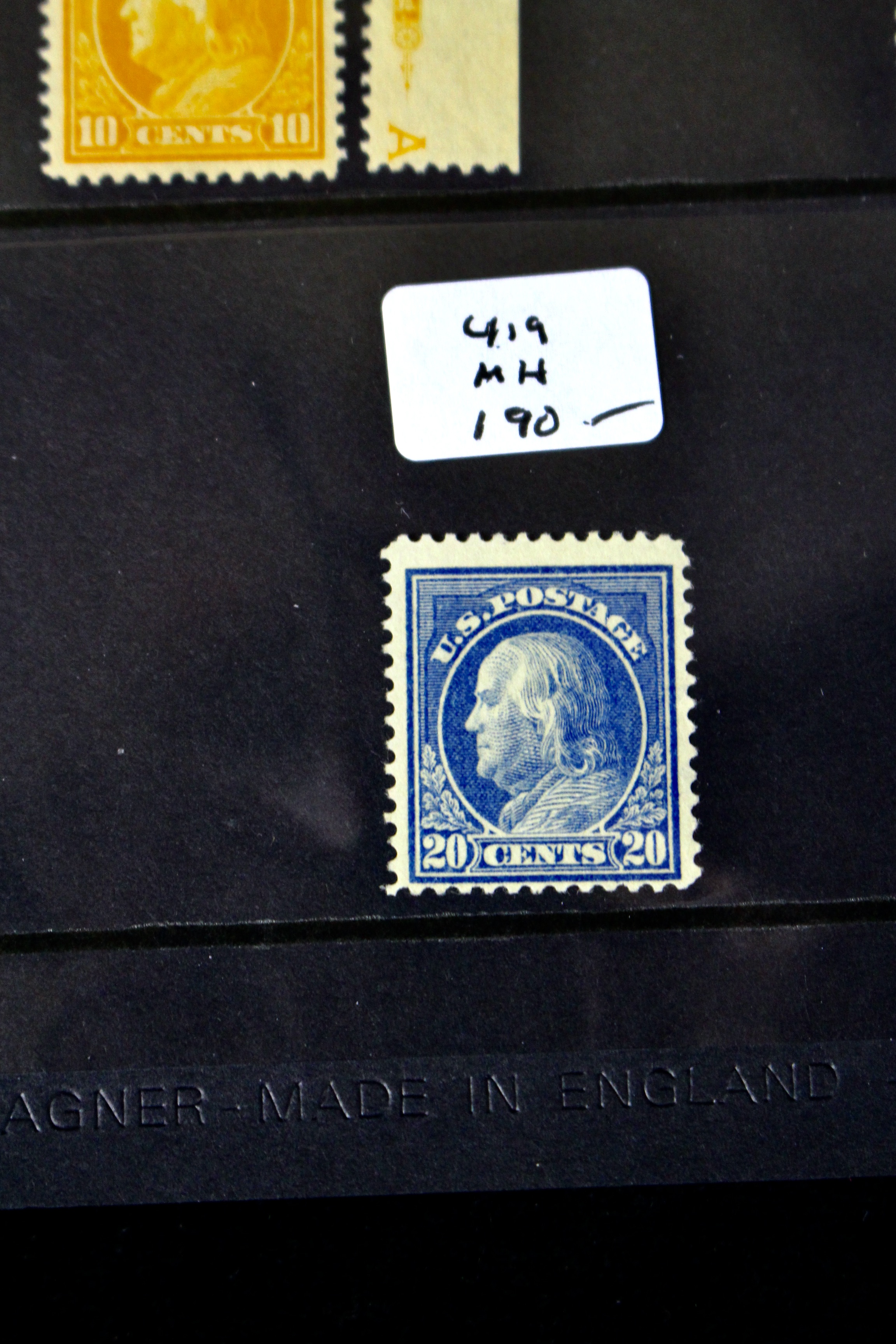 Fourteen Different Early U.S. Stamps Ranging from Scott #s 397-419