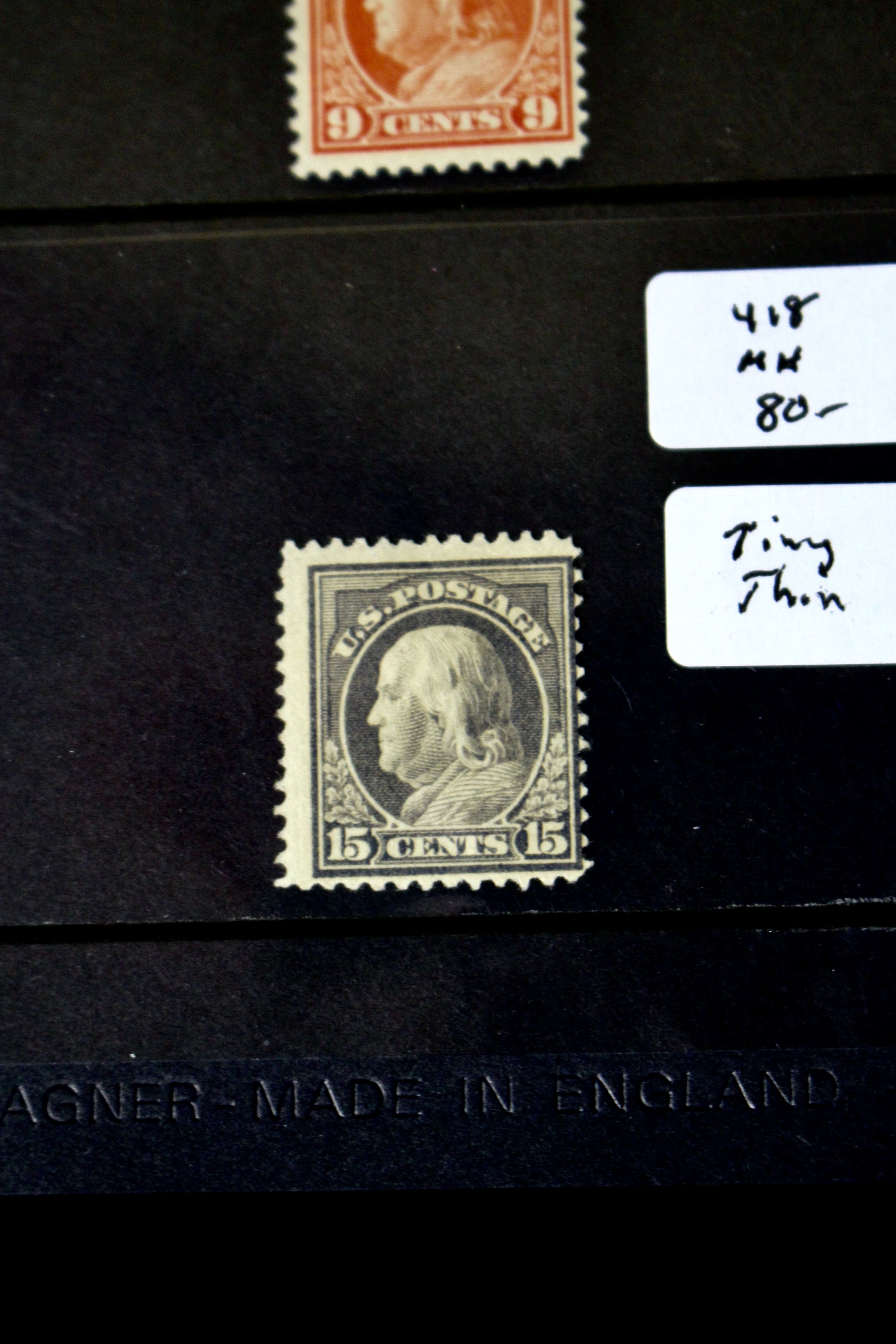 Fourteen Different Early U.S. Stamps Ranging from Scott #s 397-419