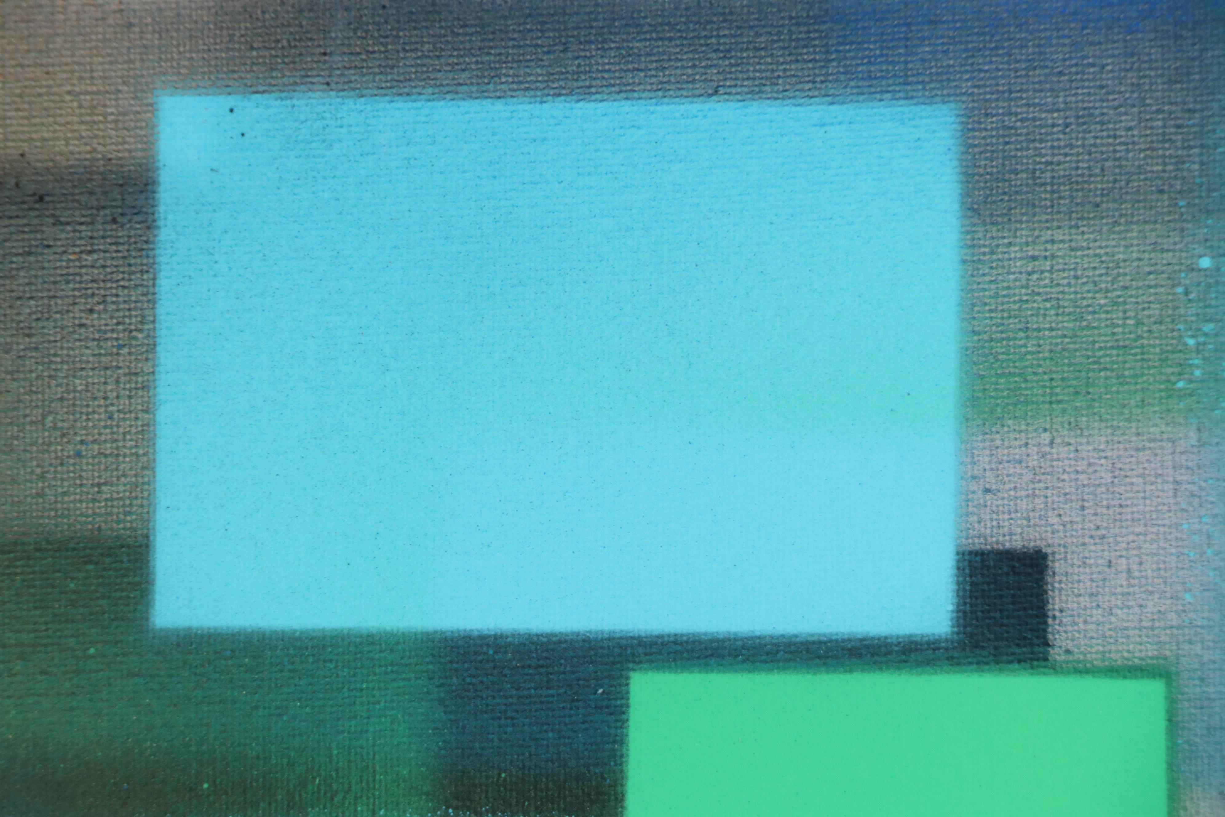 Jason Michael Durham Abstract Mixed Media Painting "Transformation," 2025