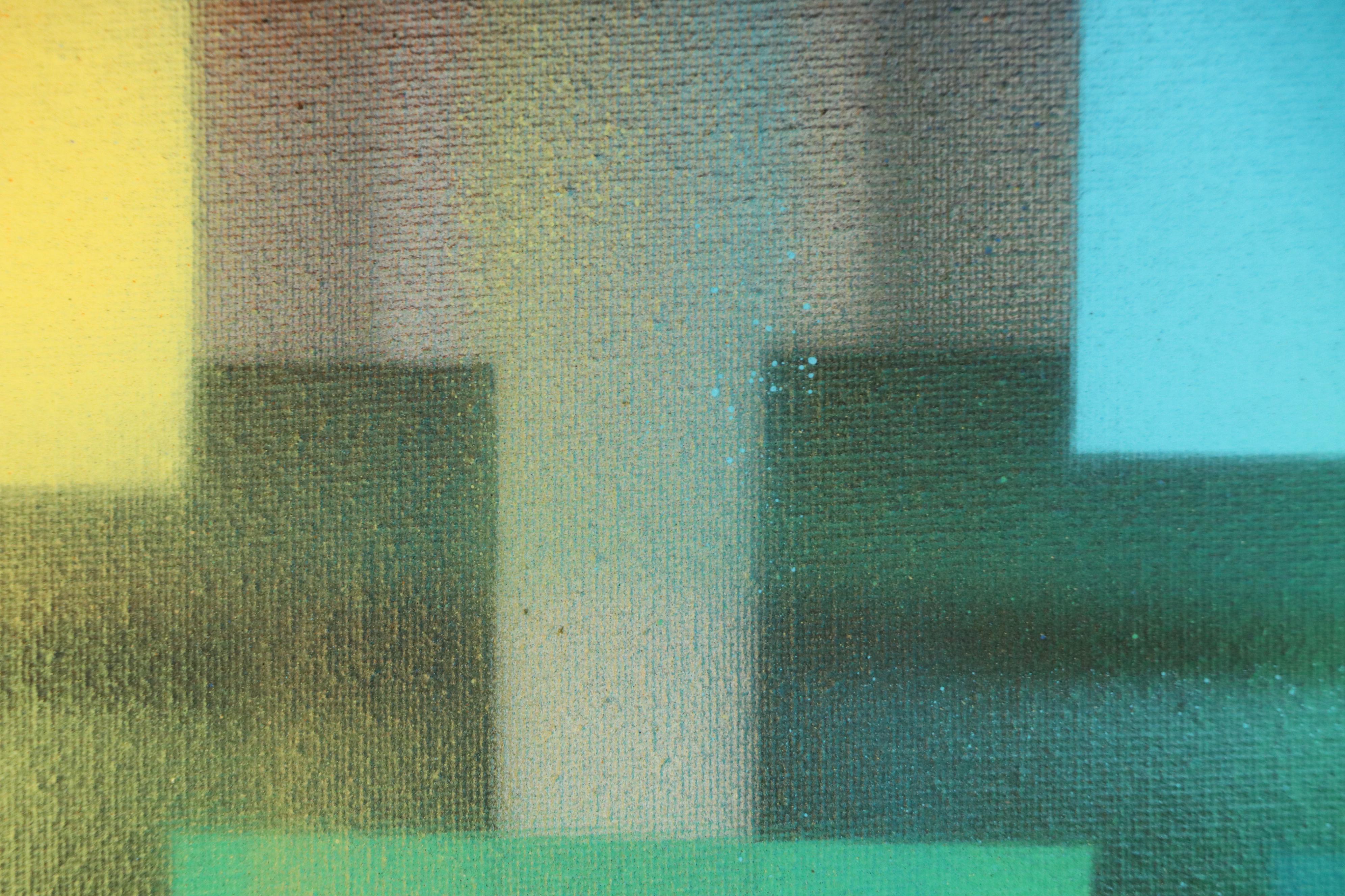 Jason Michael Durham Abstract Mixed Media Painting "Transformation," 2025