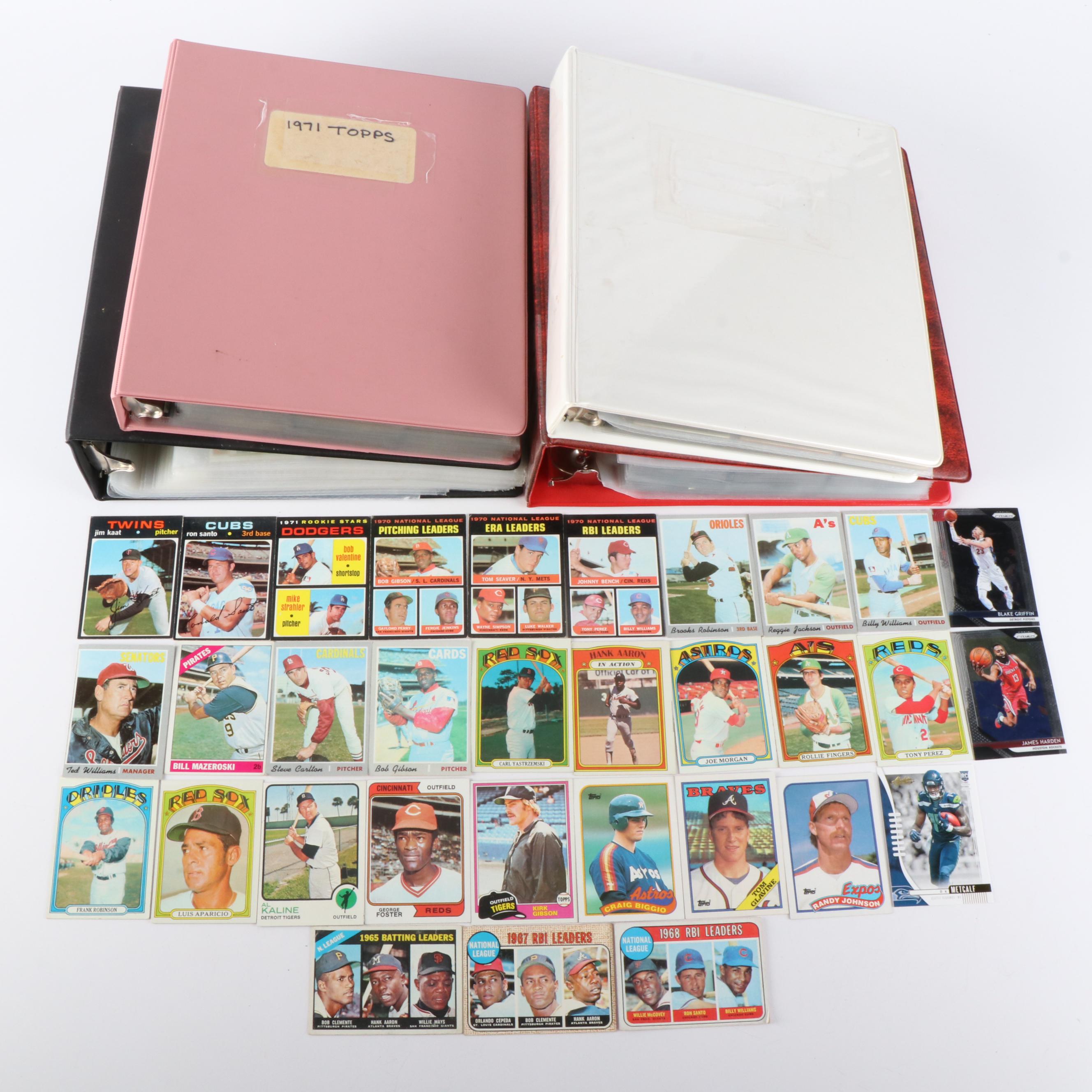 Topps with Other Sports Cards Featuring Kirk Gibson Rookie and More, 1960s-2010s