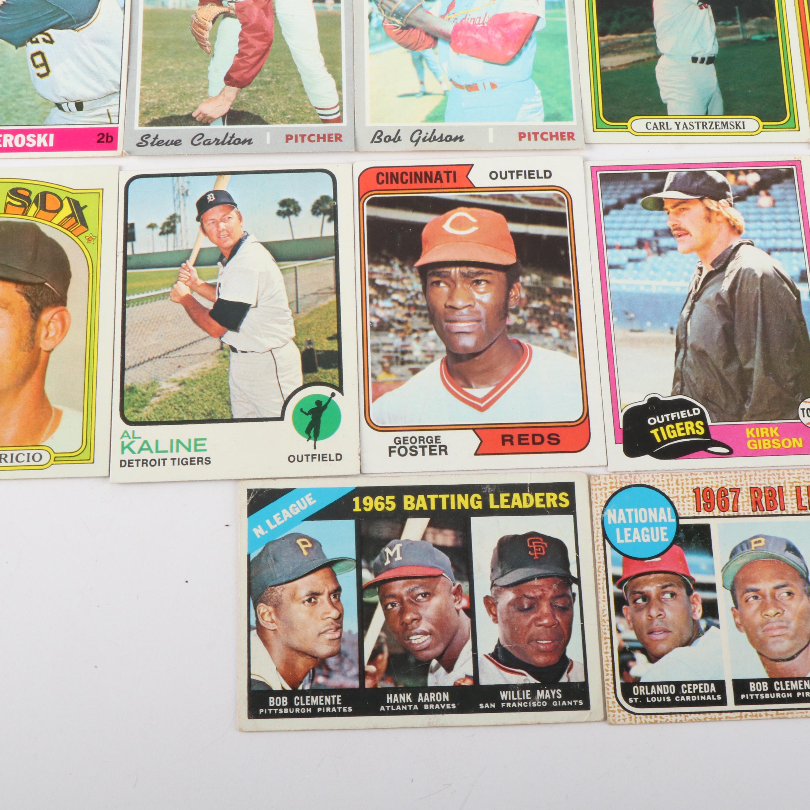 Topps with Other Sports Cards Featuring Kirk Gibson Rookie and More, 1960s-2010s