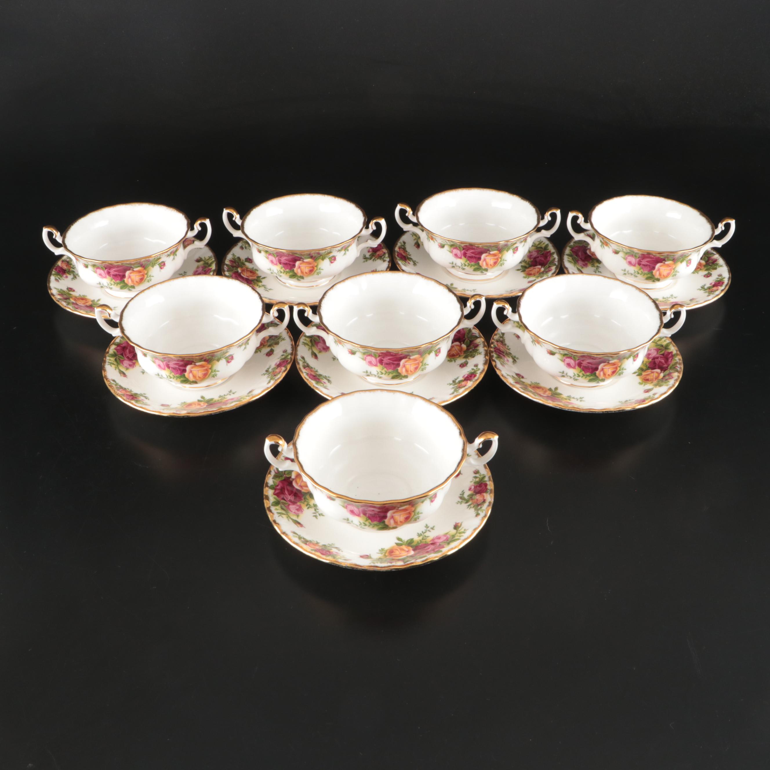 Royal Albert "Old Country Roses" Gilt Bone China Dinnerware