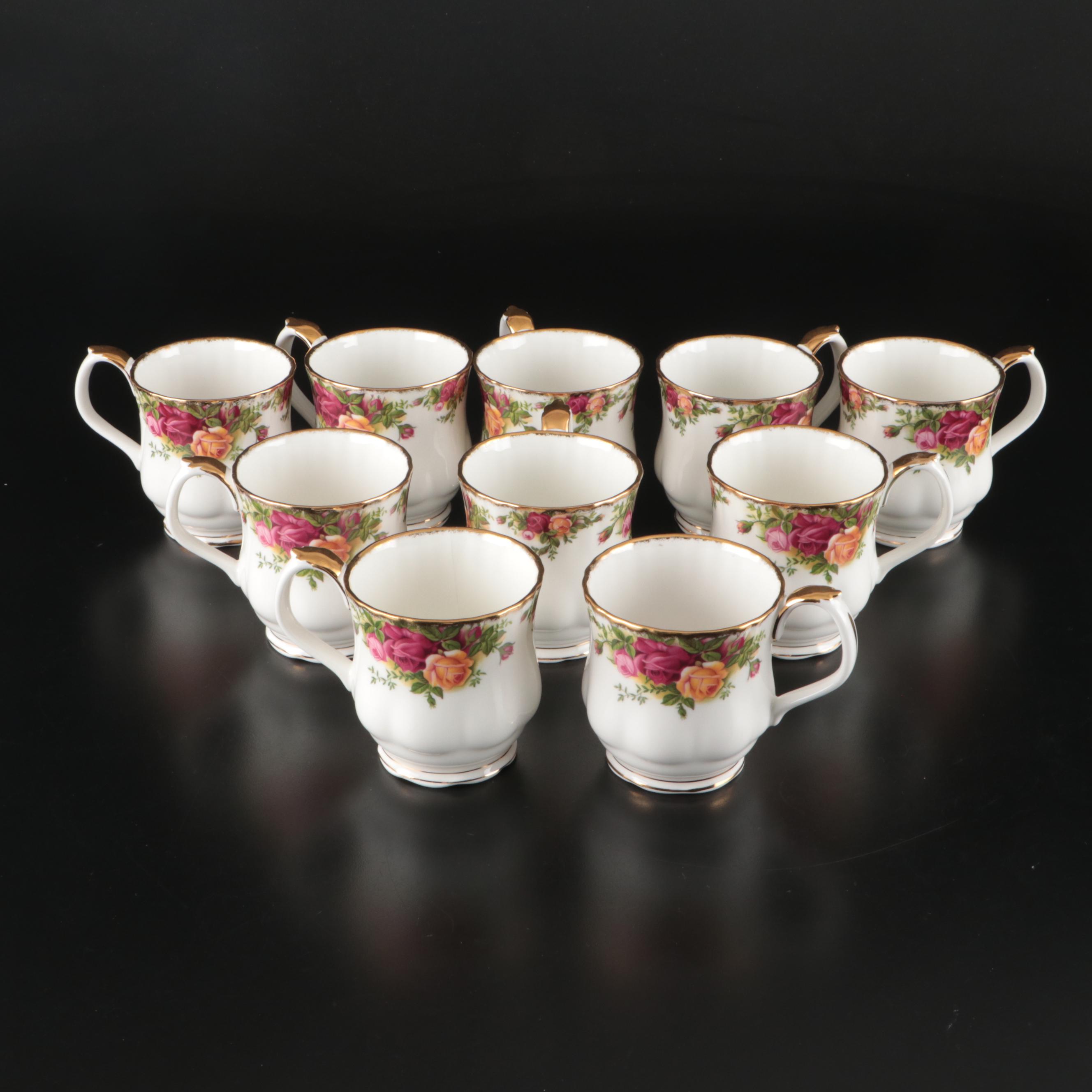 Royal Albert "Old Country Roses" Gilt Bone China Dinnerware