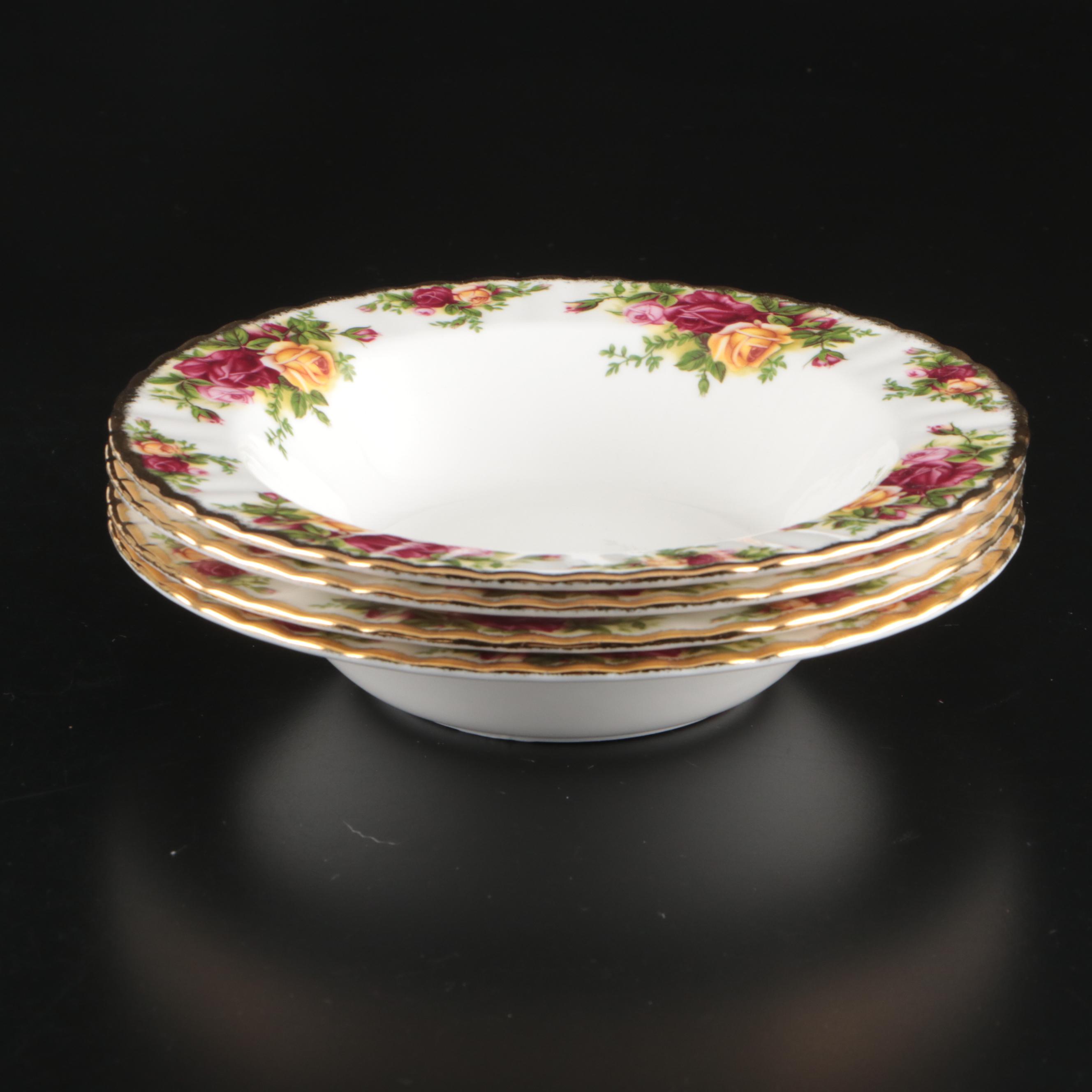 Royal Albert "Old Country Roses" Gilt Bone China Dinnerware