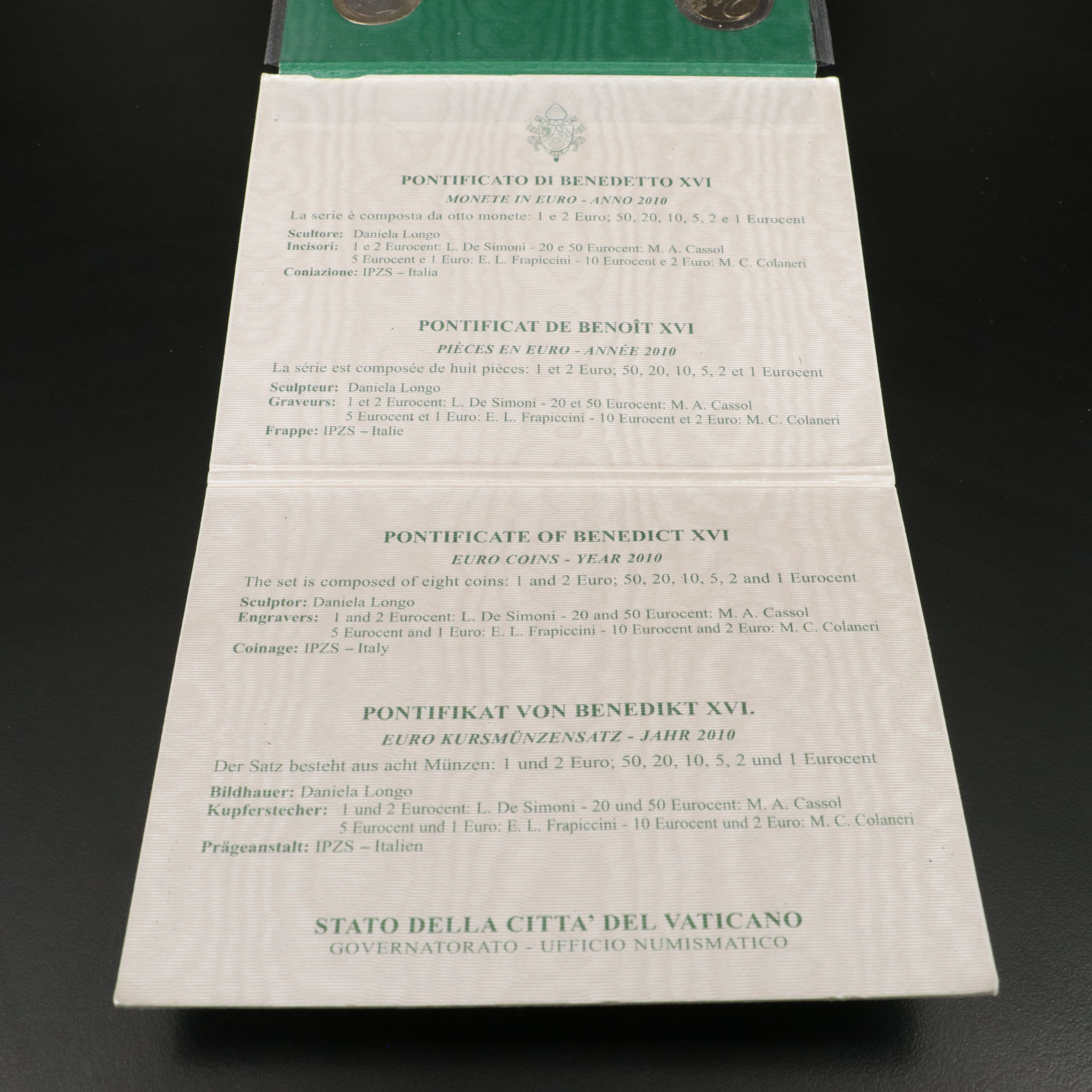 2010 Vatican City Mint Set