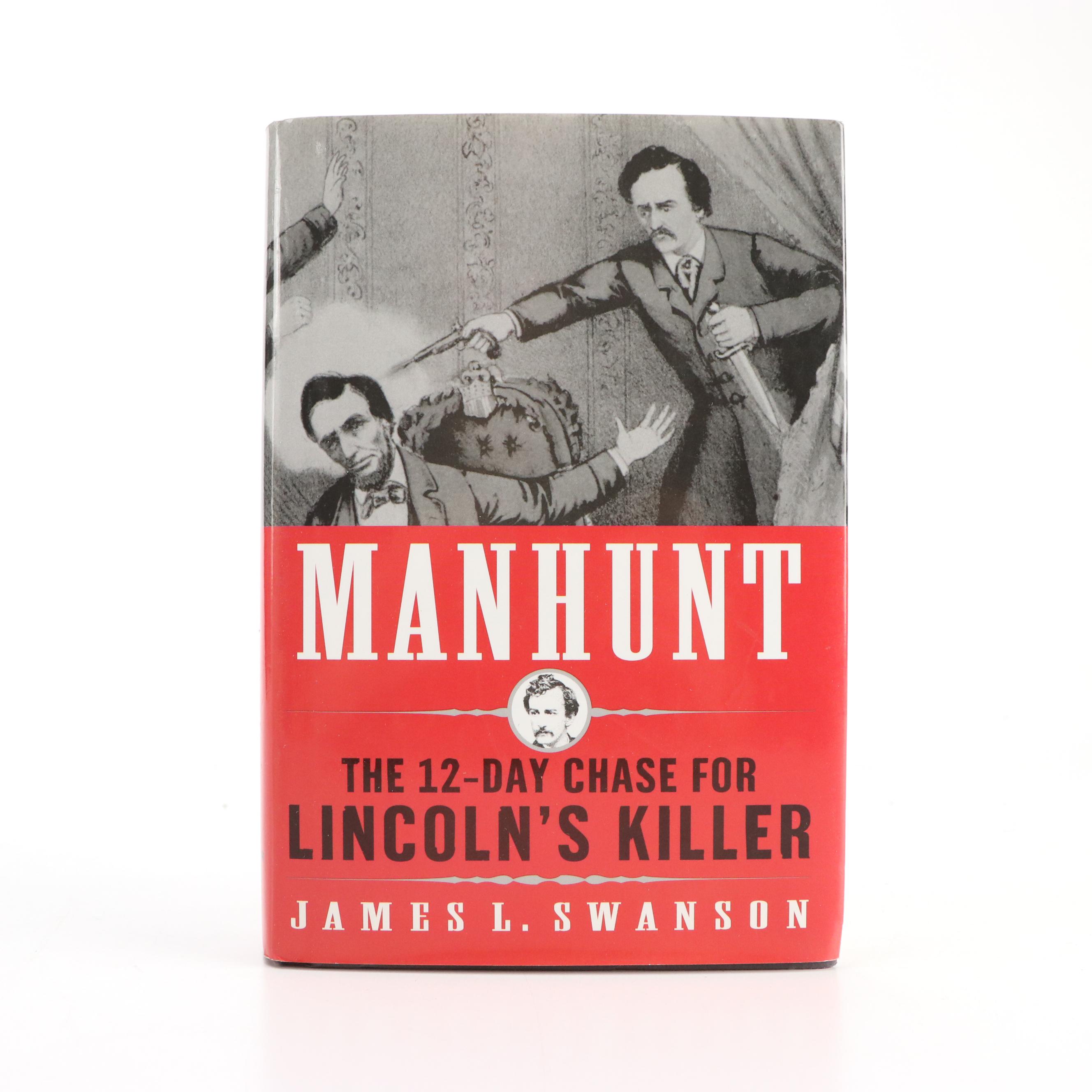 First Edition "The Long Pursuit" by Roy Morris Jr. and More Lincoln Books