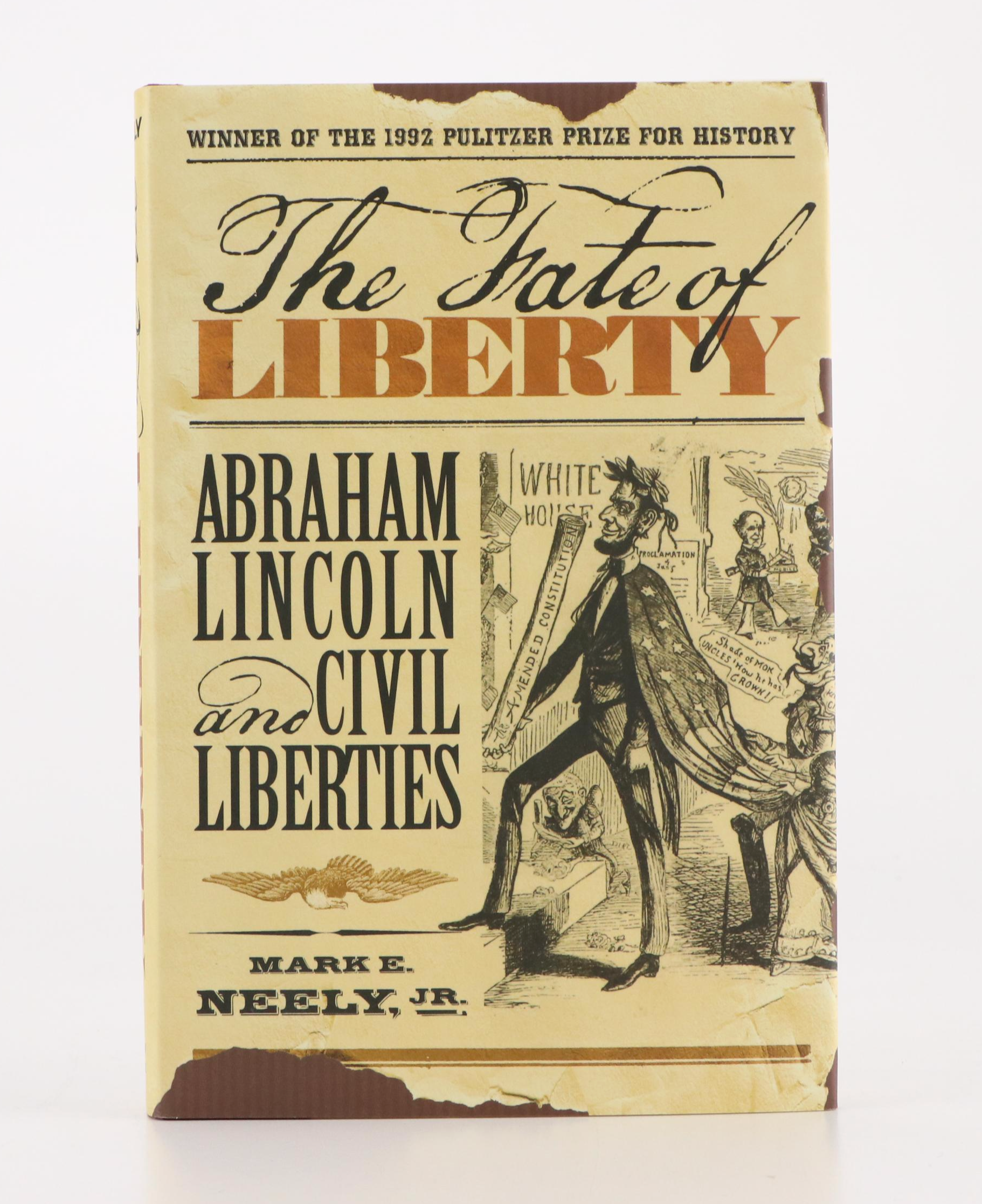 First Edition "The Long Pursuit" by Roy Morris Jr. and More Lincoln Books
