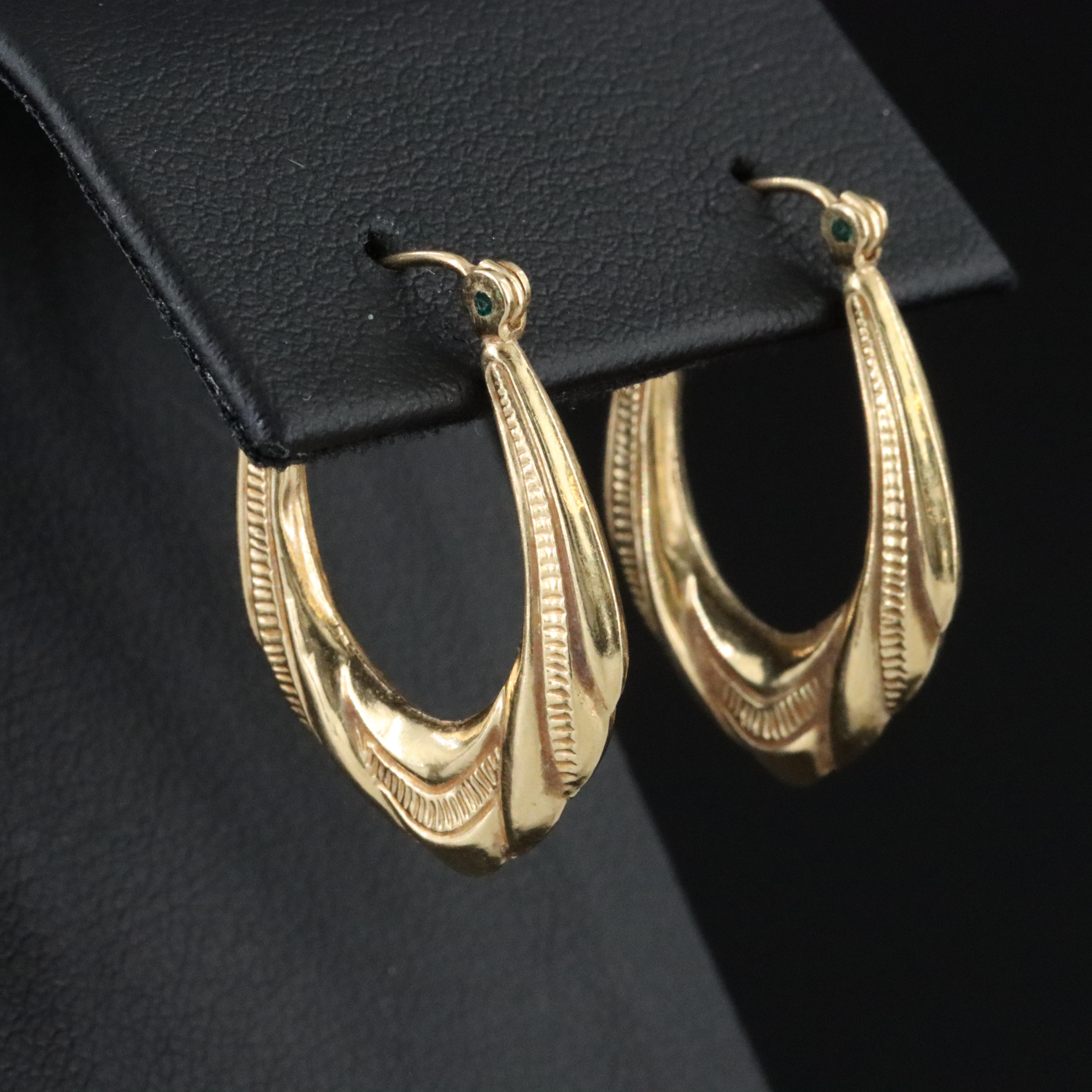 14K Hoop Earrings
