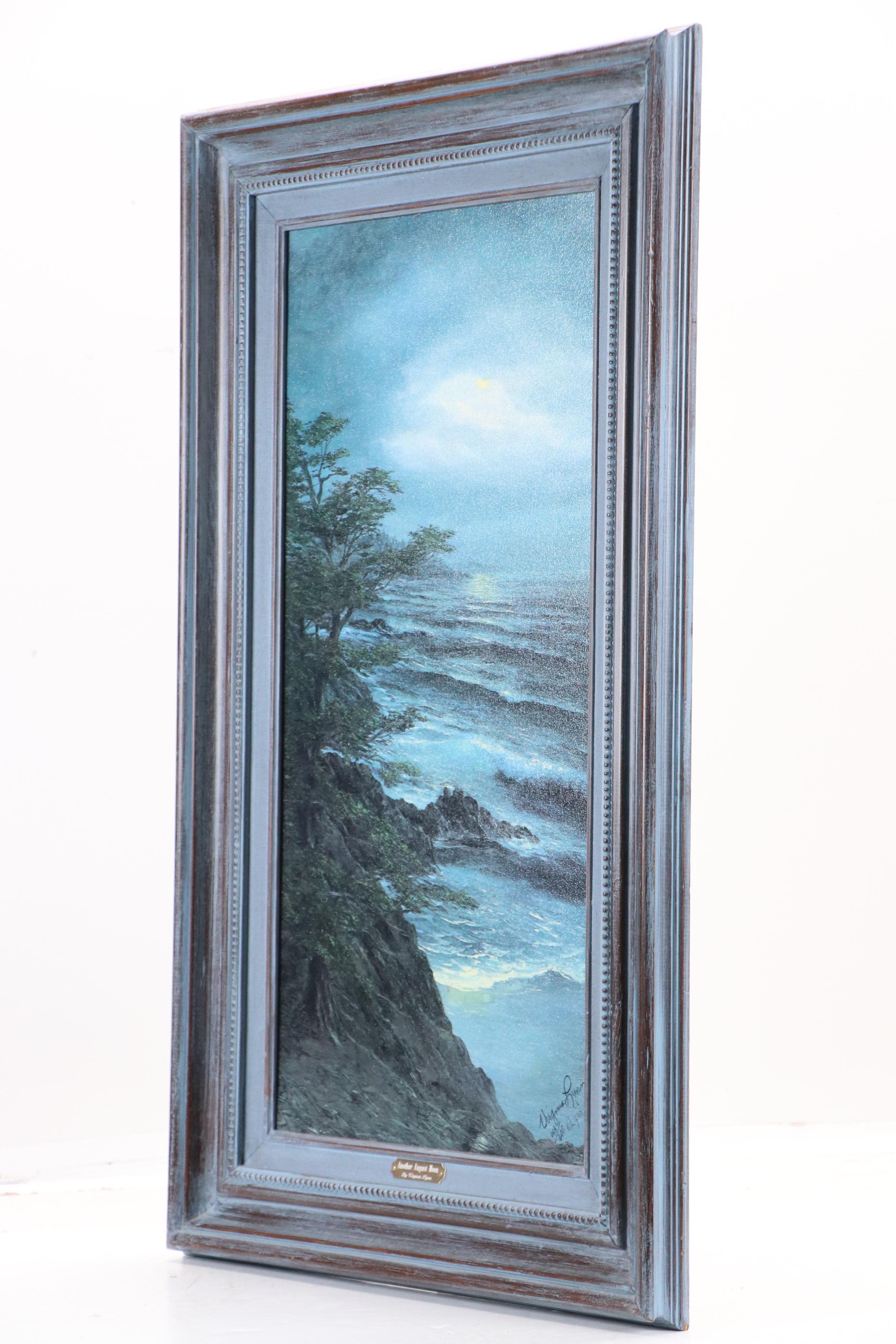 Virginia Lynn Offset Lithograph "Another August Moon," Circa 1985