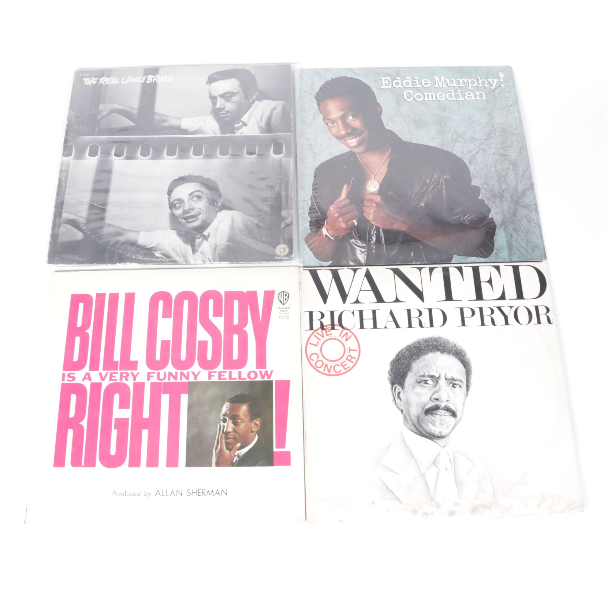 Lenny Bruce, Eddie Murphy, Richard Pryor and More Comedy Records