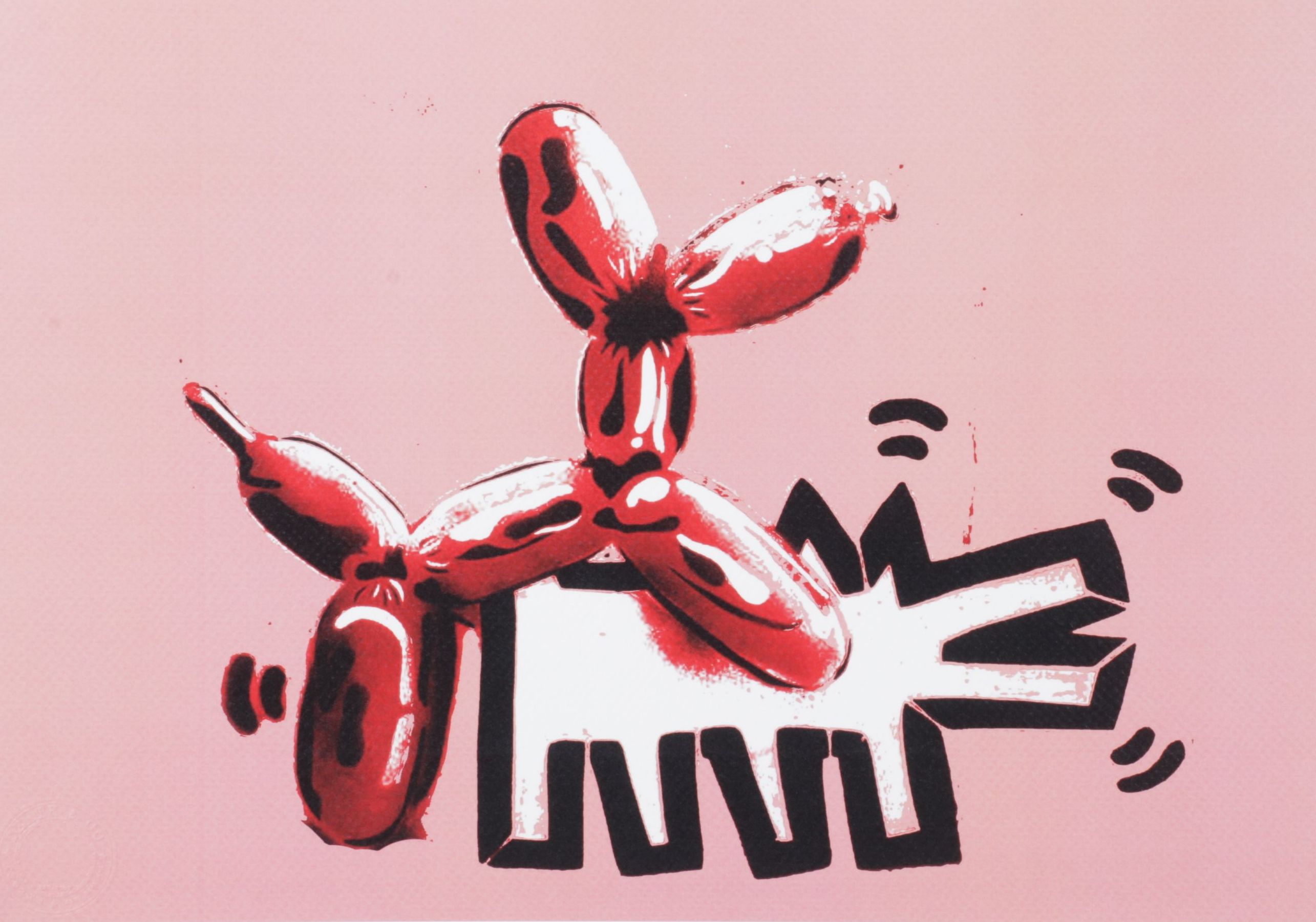 Death NYC Pop Art Digital Graphic Print Homage to Keith Haring, 2025