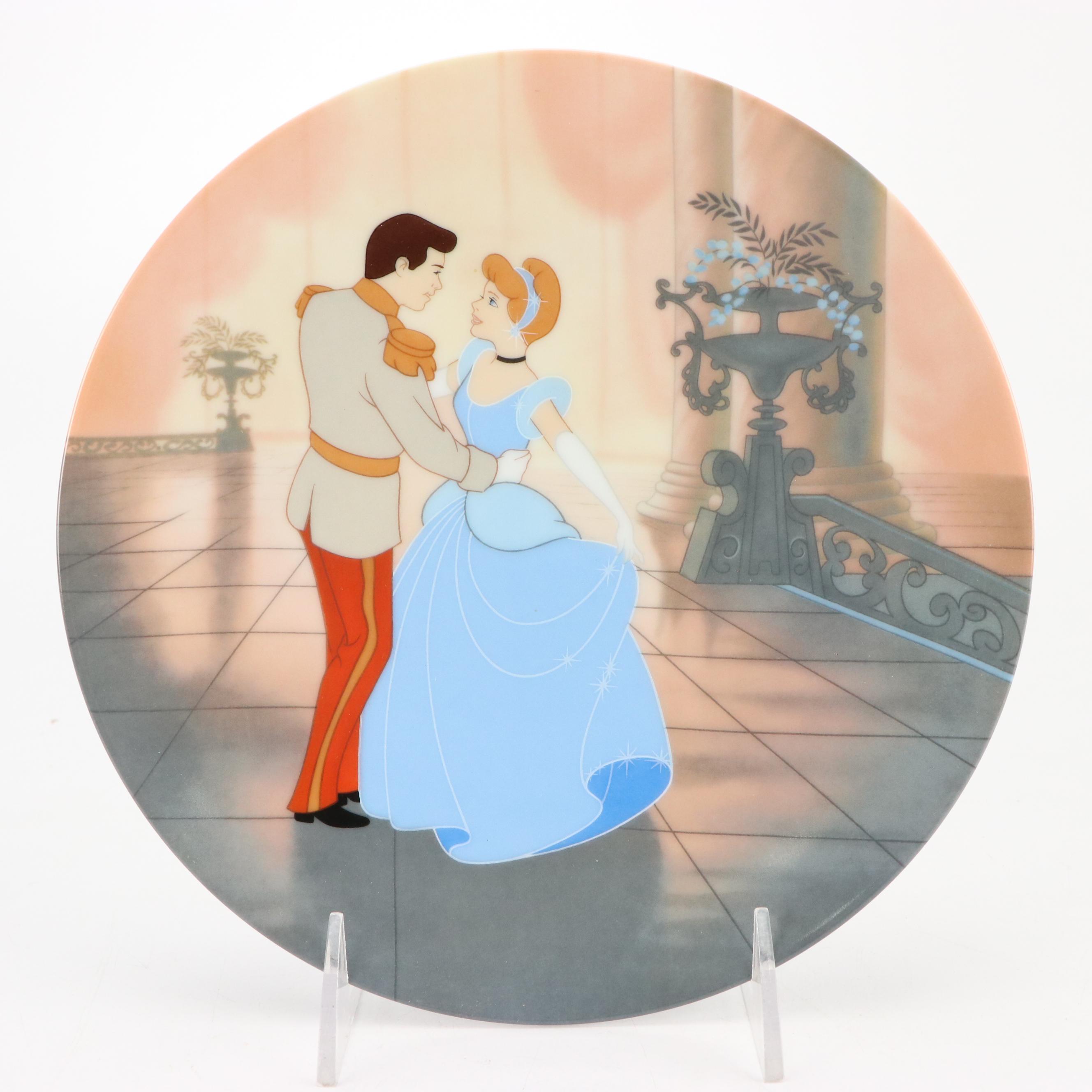 Walt Disney Edward M. Knowles Collector Plates with Cinderella and More