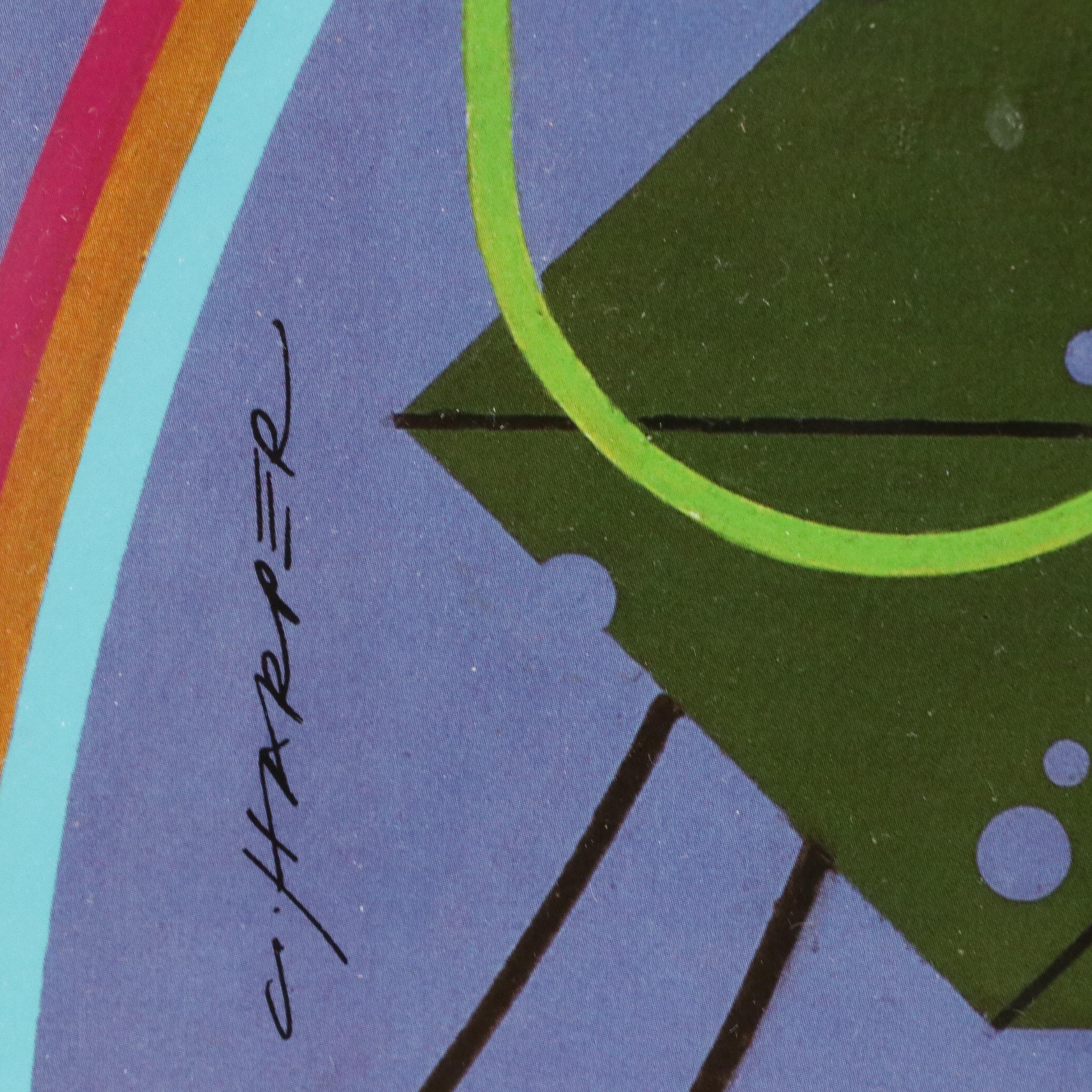 Offset Lithograph After Charley Harper "Monteverde, The Cloud Forest," 1999