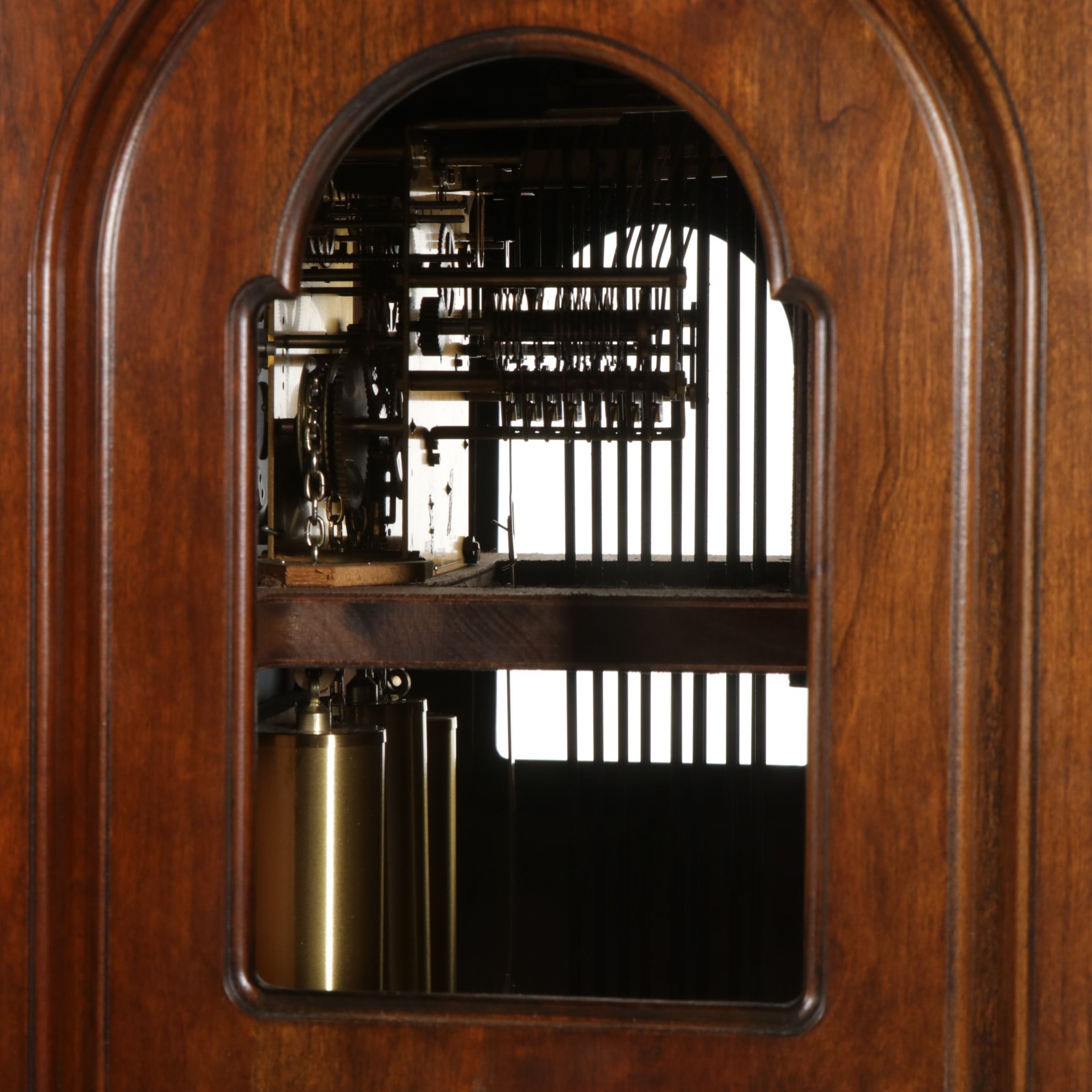 Daneker "Ambassador" Cherry Case Grandfather Clock