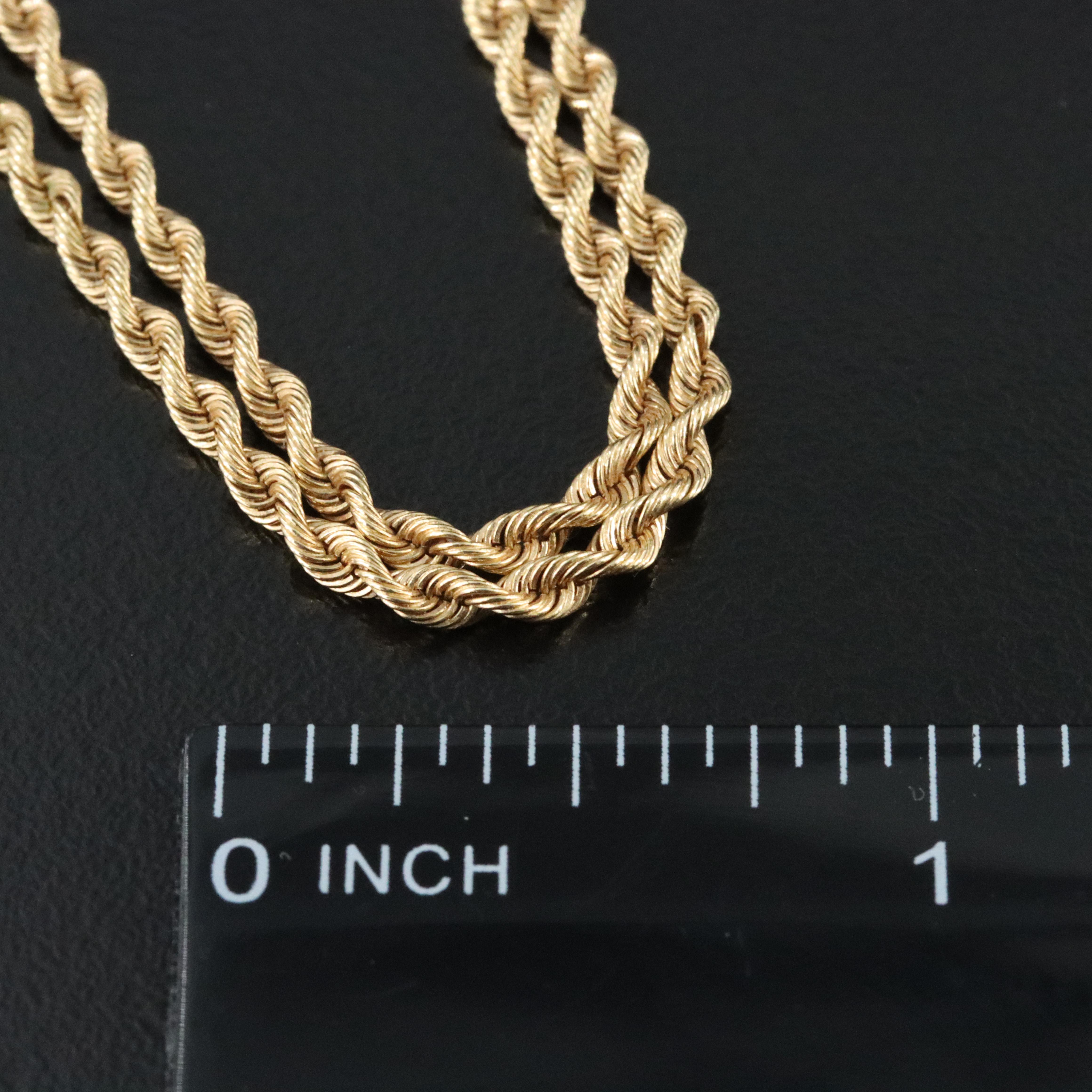 14K Two Tone Gold Cross Pendant Necklace