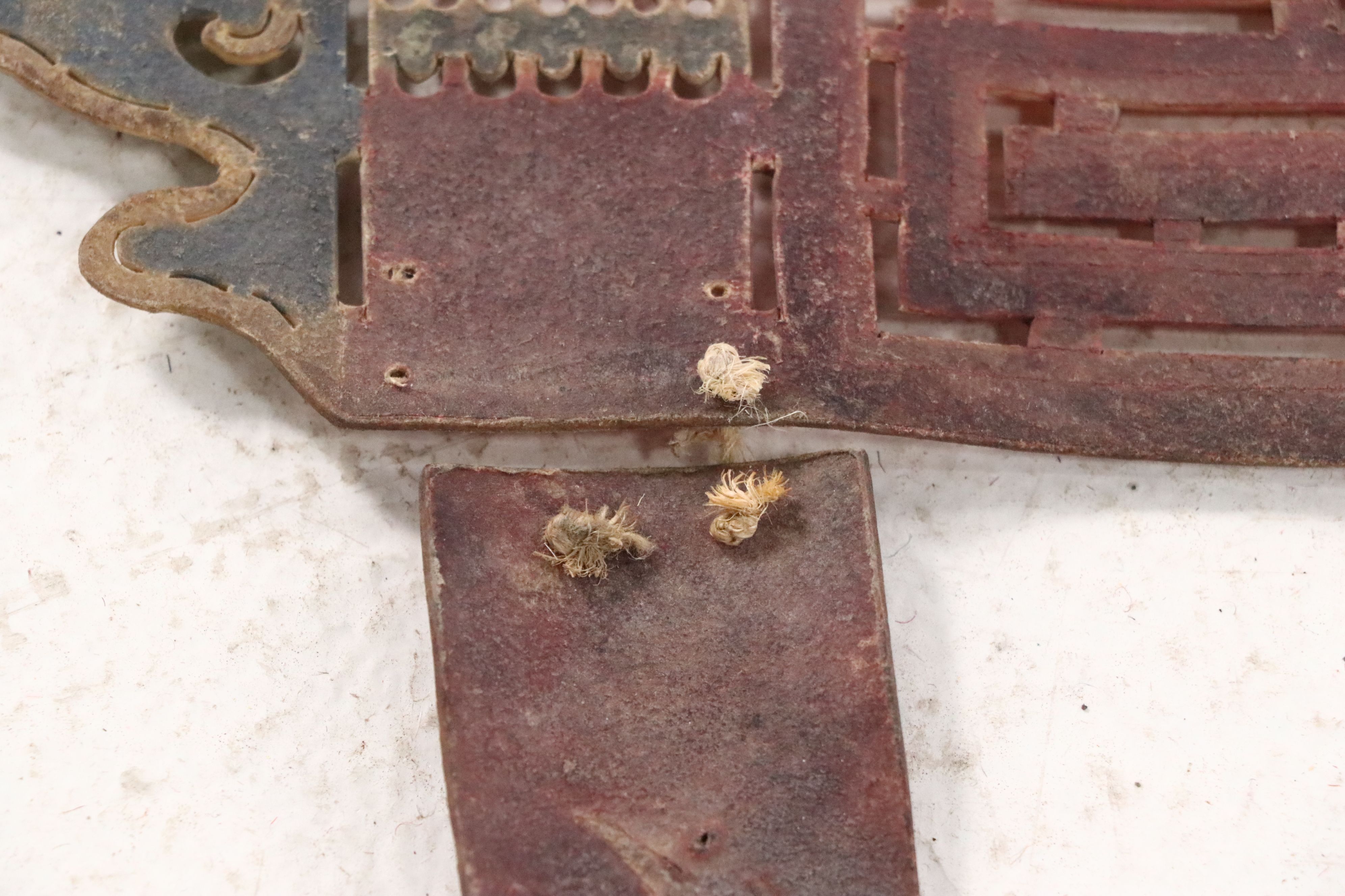 Chinese Palace Shadow Puppet Backdrop, Circa 1870