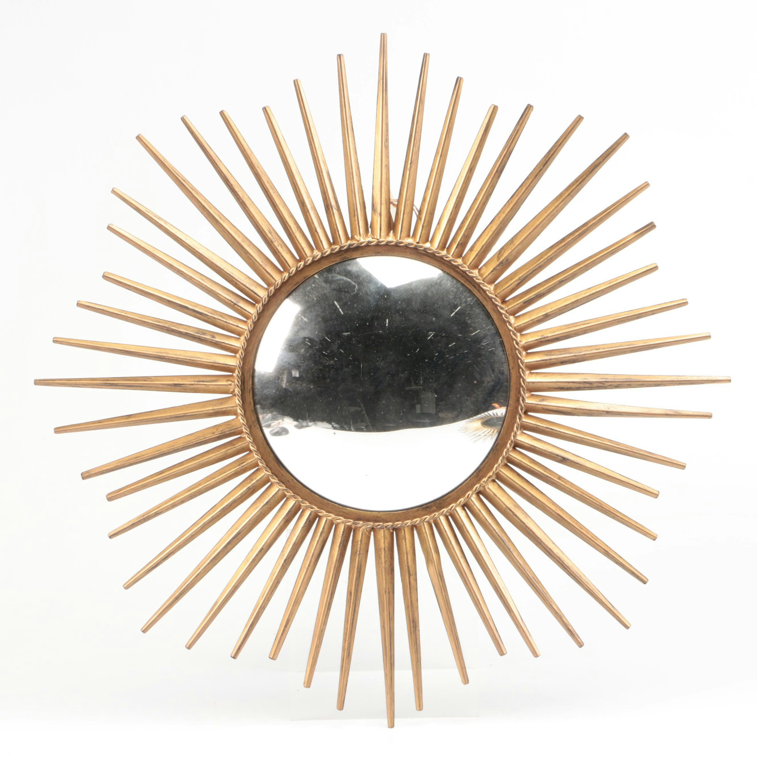 Ballard Designs Brass Finish Metal Sunburst Mirrors with Other Sunburst Mirror