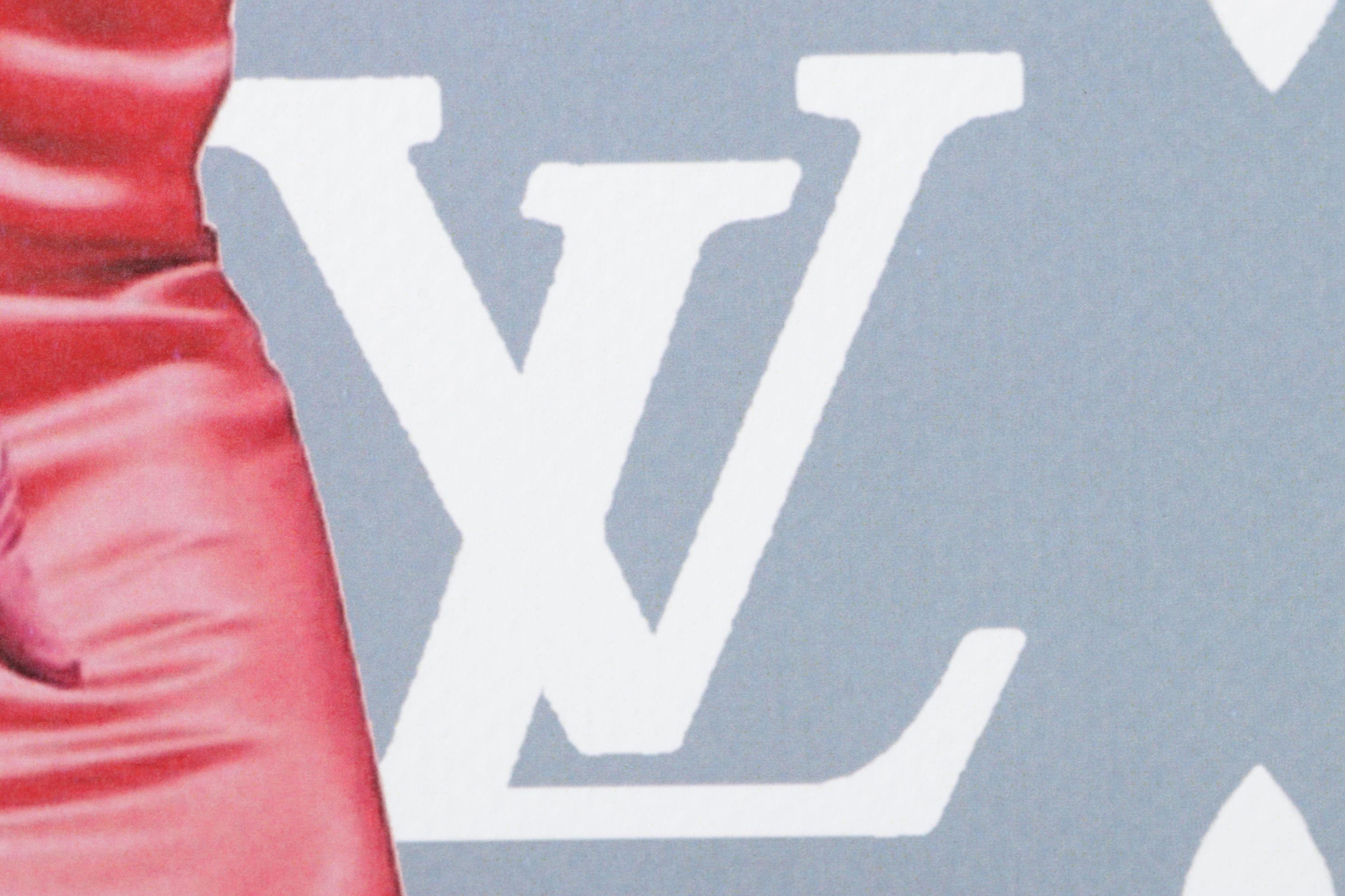 Death NYC Pop Art Digital Print Homage to Louis Vuitton x Marilyn, 2025