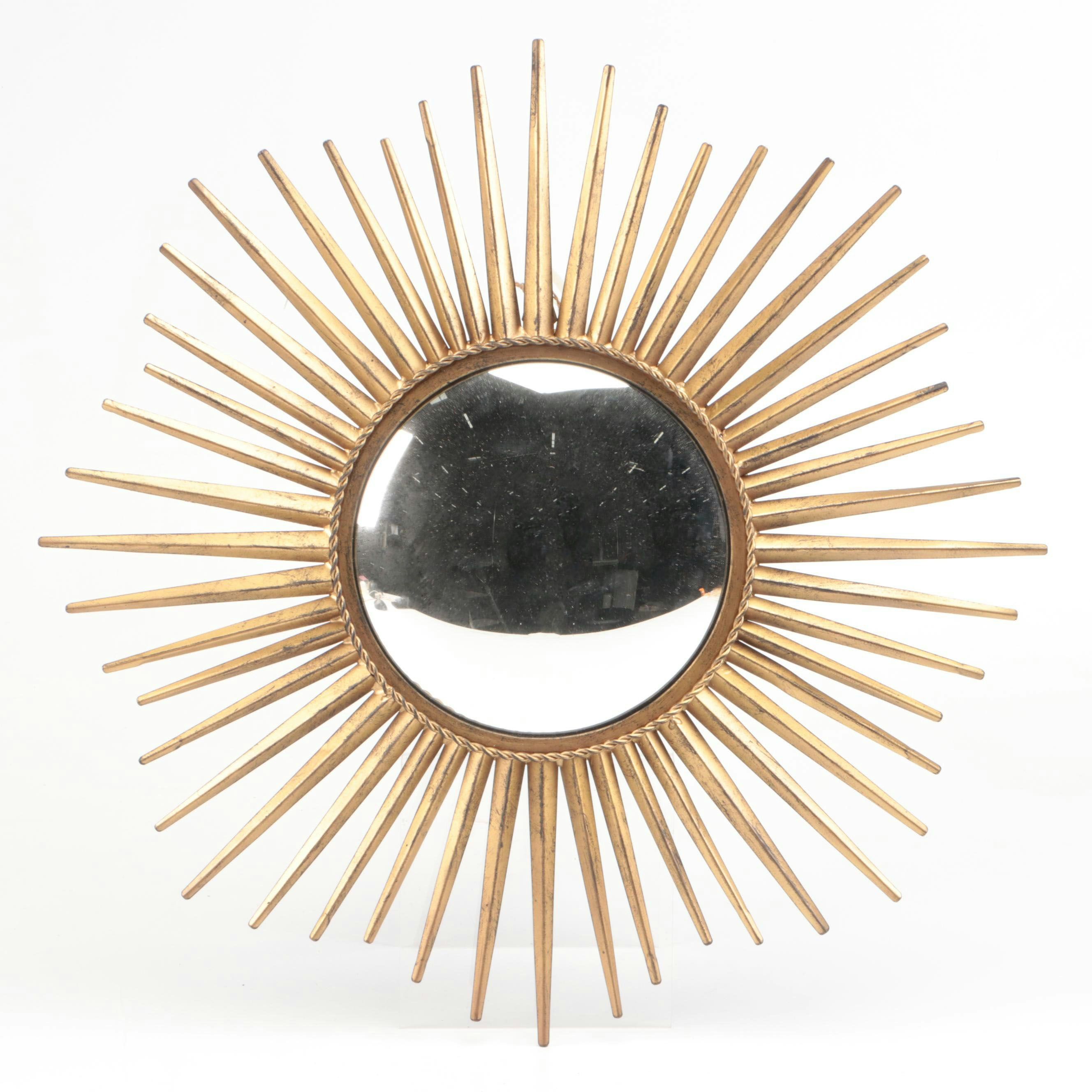 Ballard Designs Brass Finish Metal Sunburst Mirrors with Other Sunburst Mirror