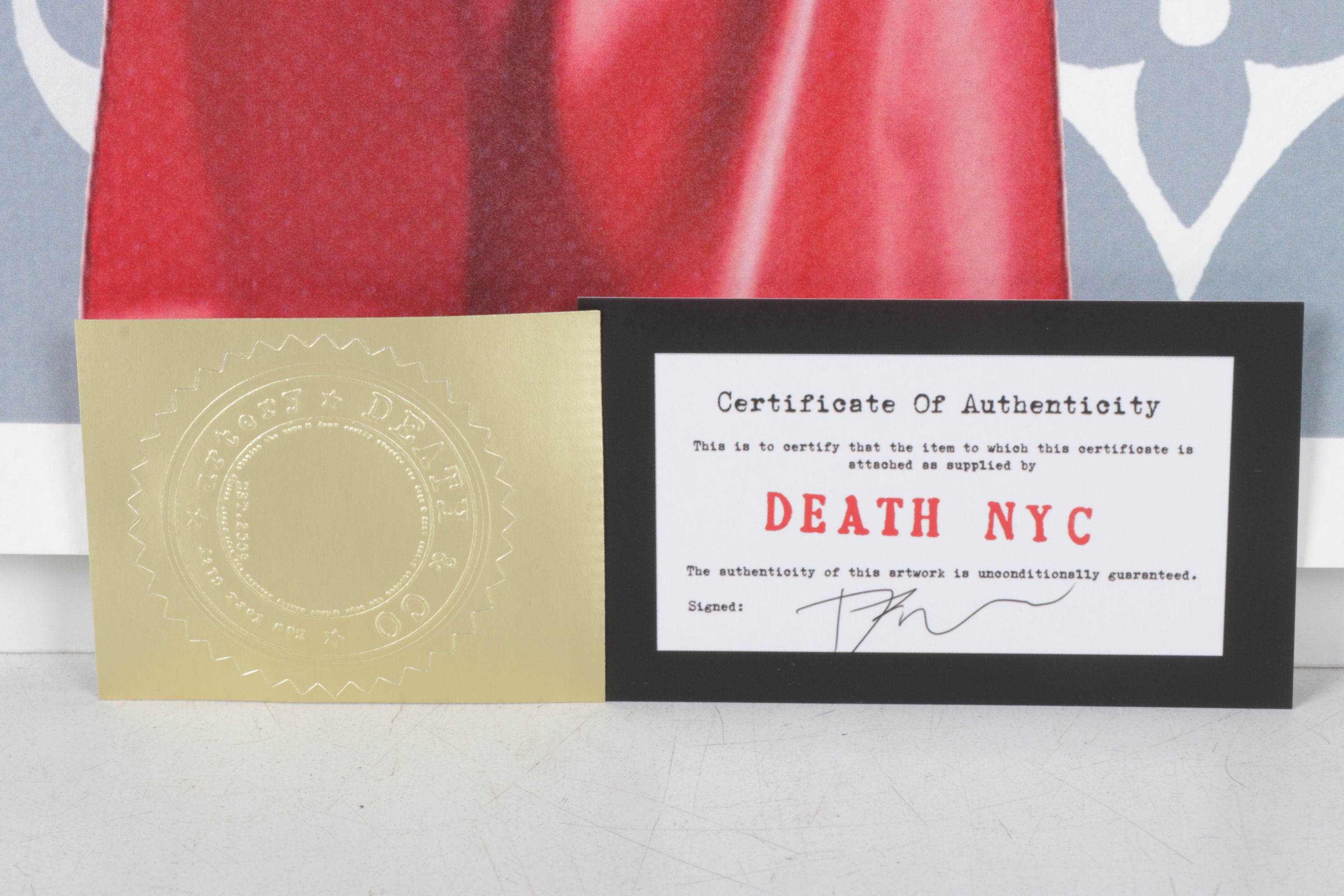 Death NYC Pop Art Digital Print Homage to Louis Vuitton x Marilyn, 2025