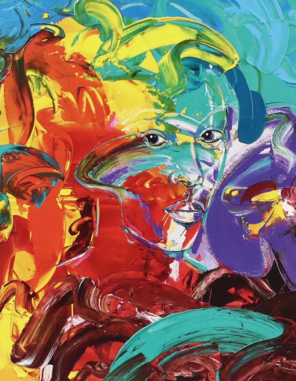 Abiola Idowu Offset Lithograph "Plenty Grace," 2022