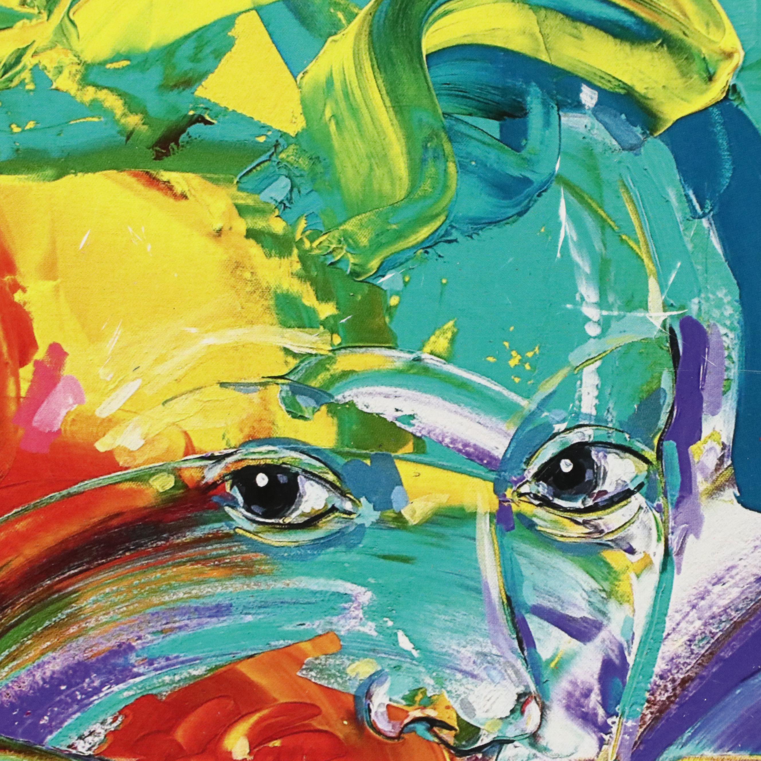 Abiola Idowu Offset Lithograph "Plenty Grace," 2022