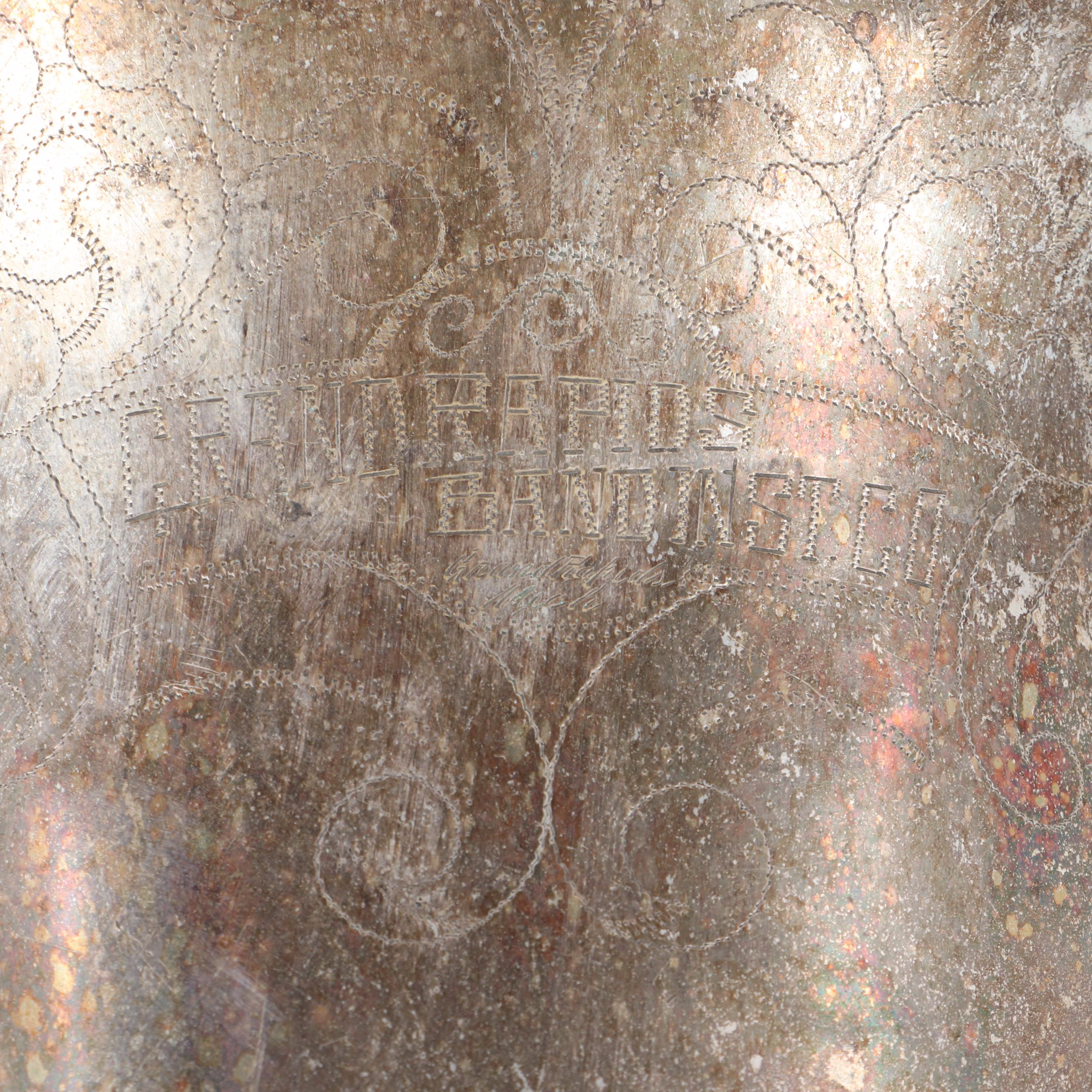 Grand Rapids Band Instrument Company Metal Tuba, Early 20th C.