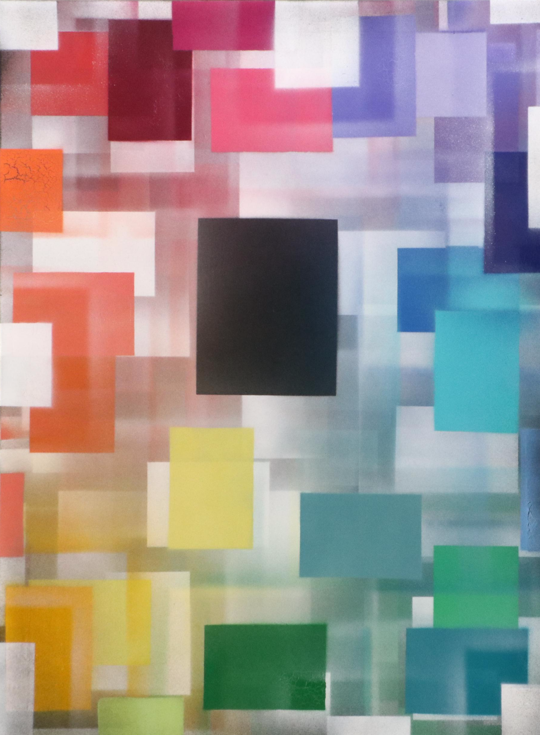 Jason Michael Durham Mixed Media Painting "Transitions," 2025