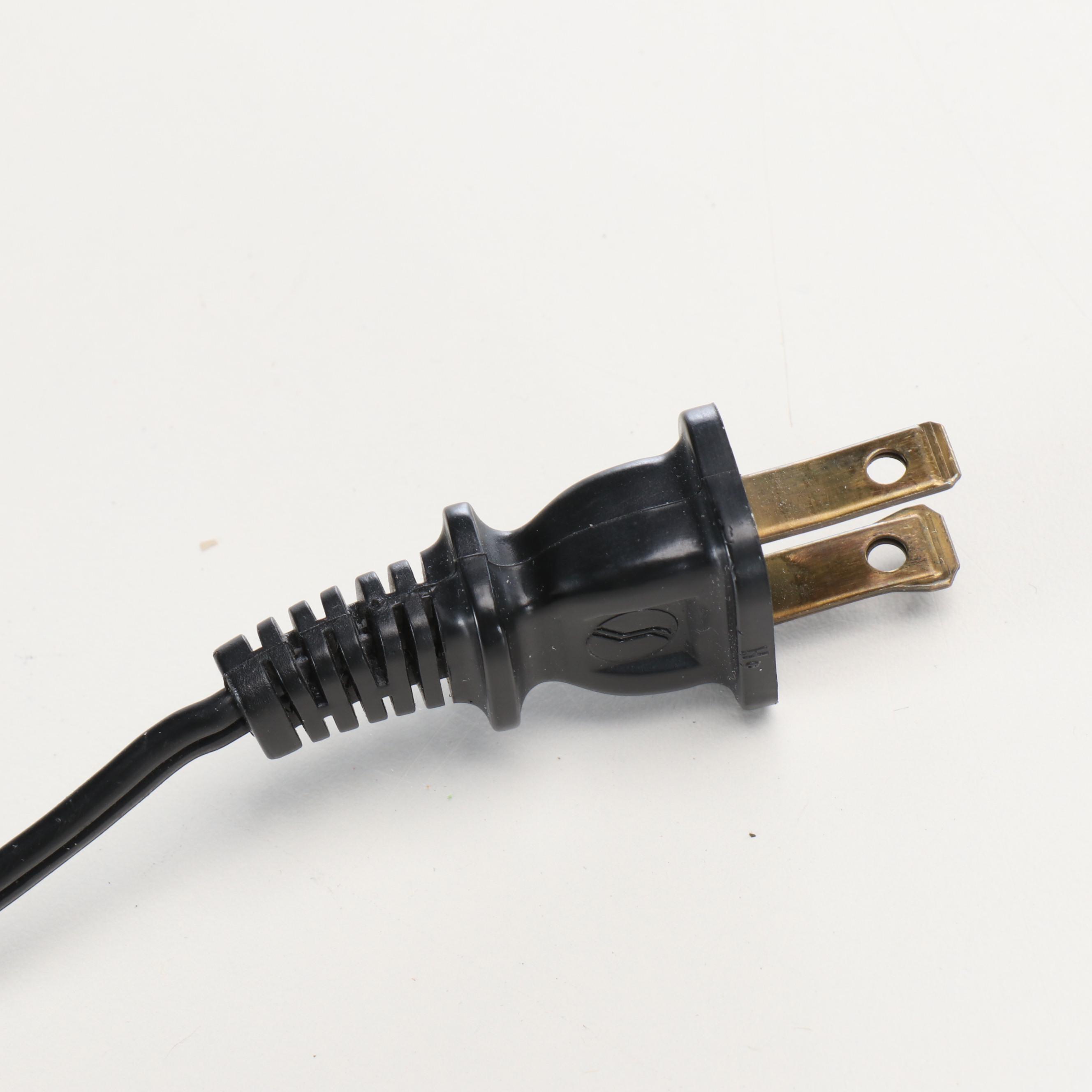 Wildwood Hand-Painted Porcelain and Brass Table Lamp