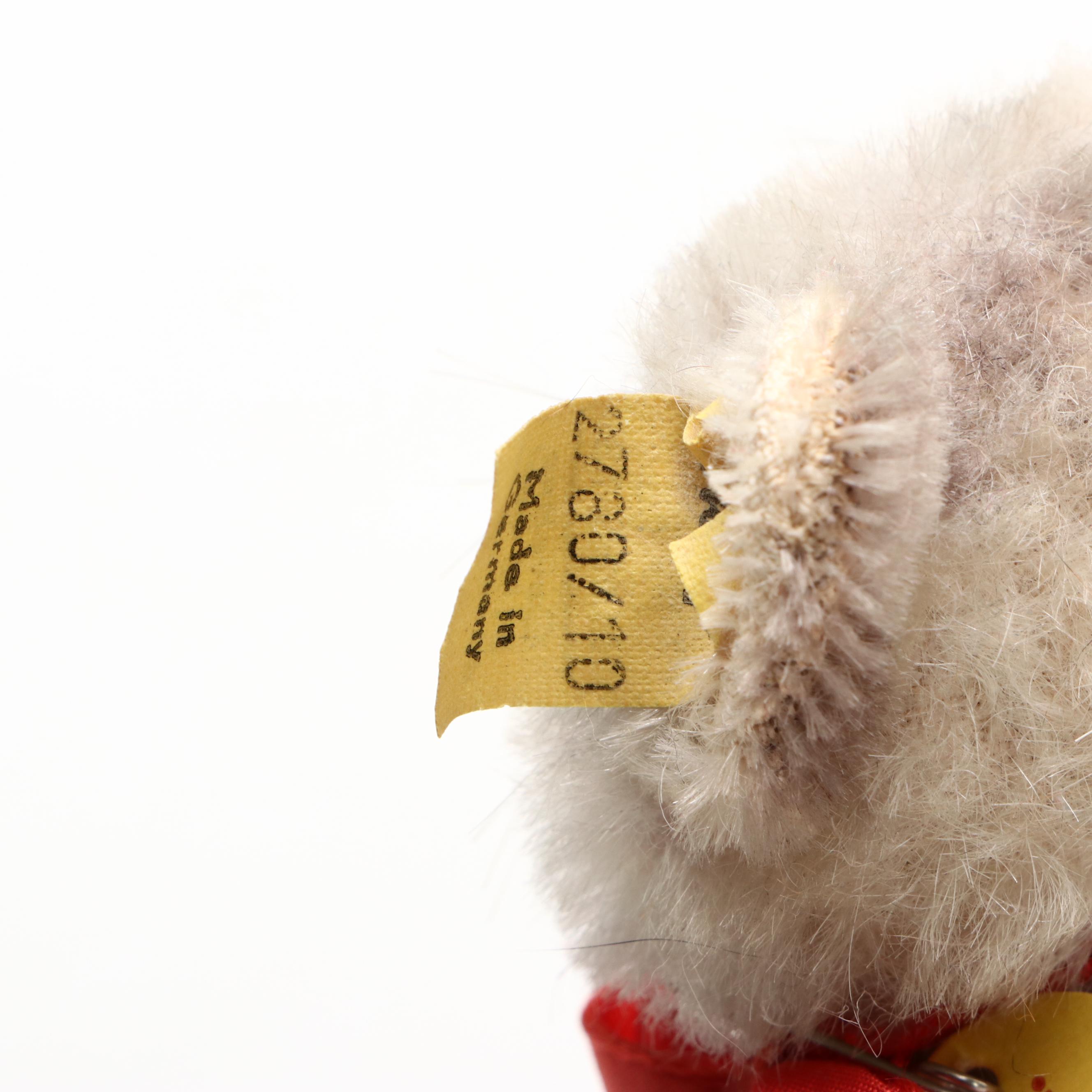 Steiff "Susi," "Cockie," and "Snobby" Stuffed Animals, Late 20th Century