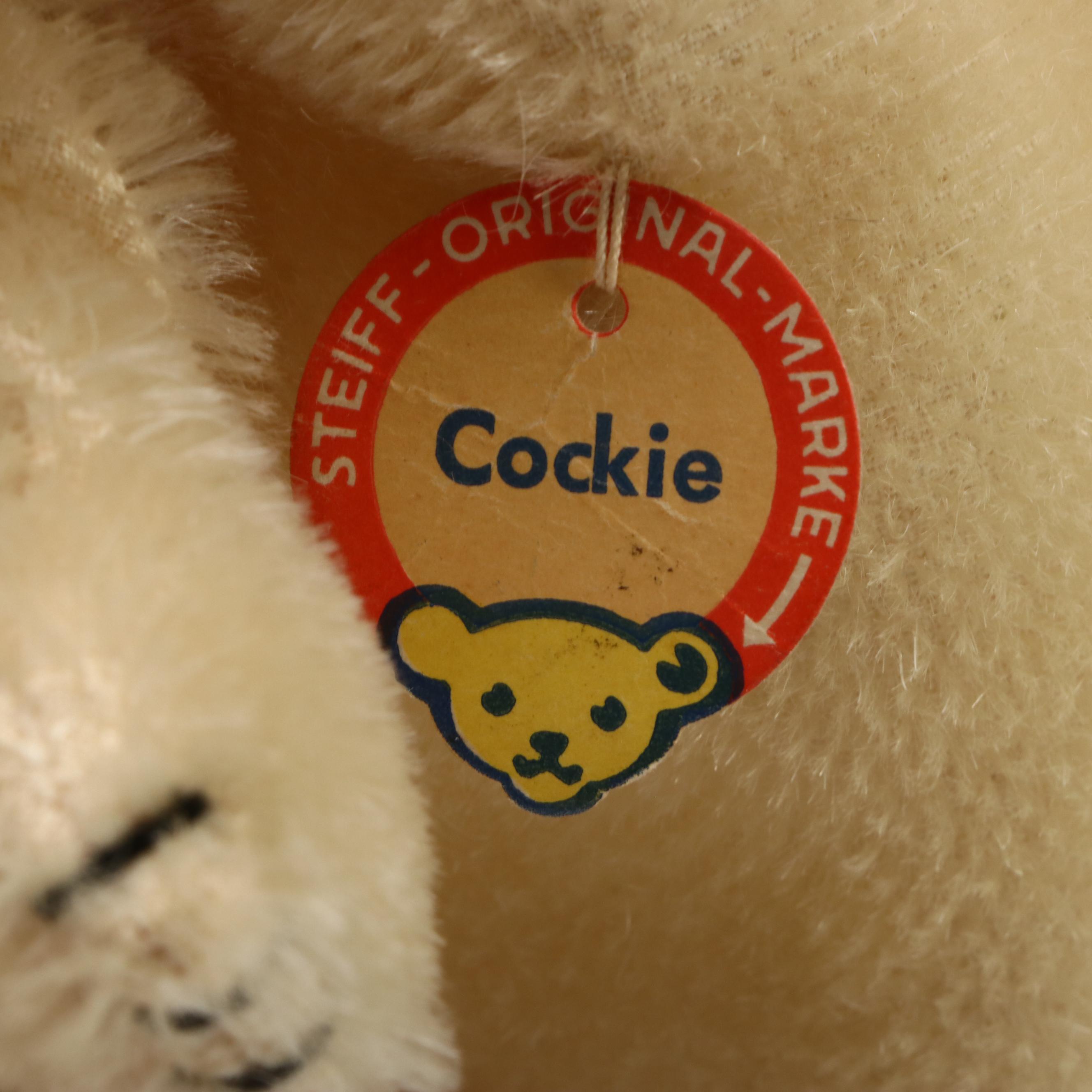 Steiff "Susi," "Cockie," and "Snobby" Stuffed Animals, Late 20th Century