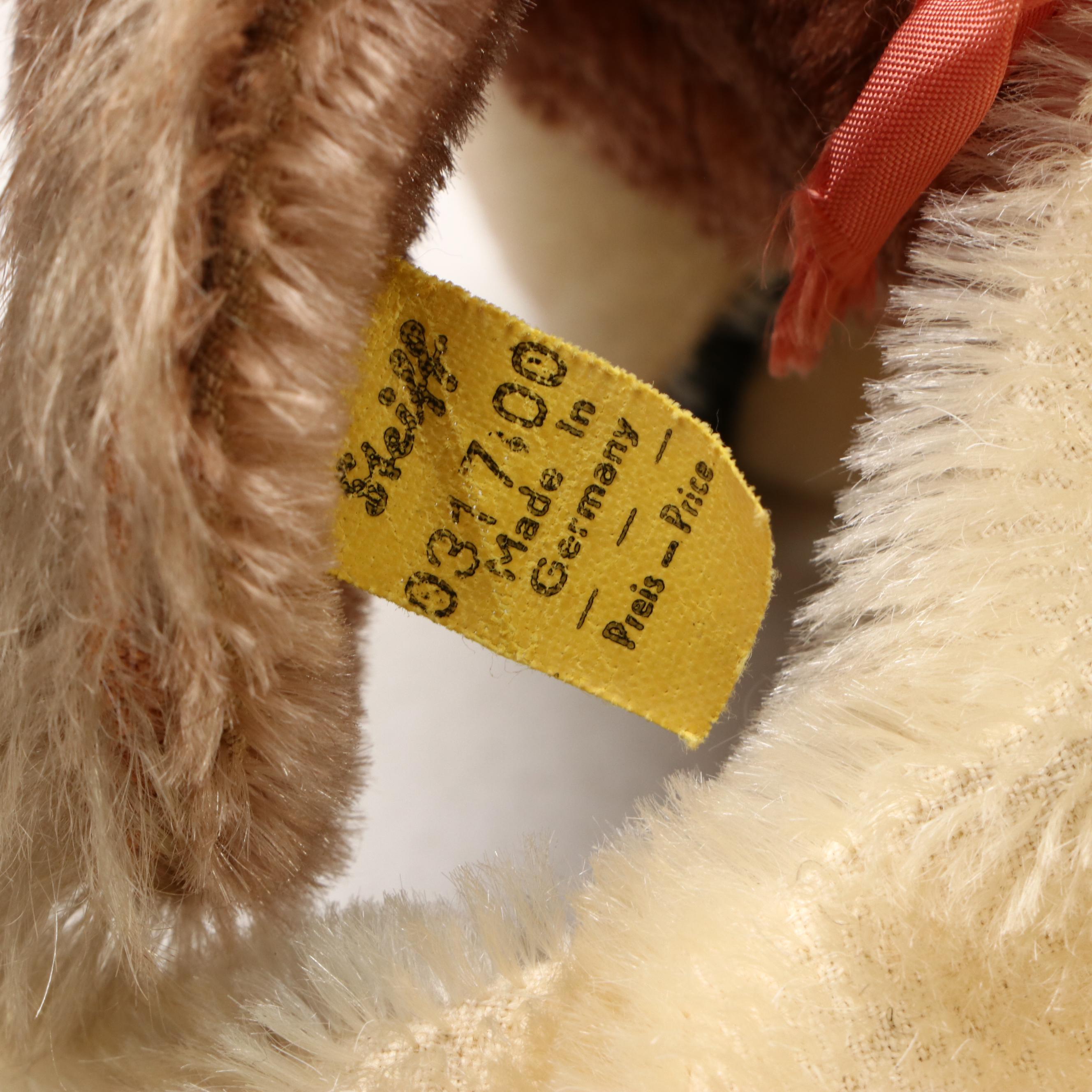 Steiff "Susi," "Cockie," and "Snobby" Stuffed Animals, Late 20th Century