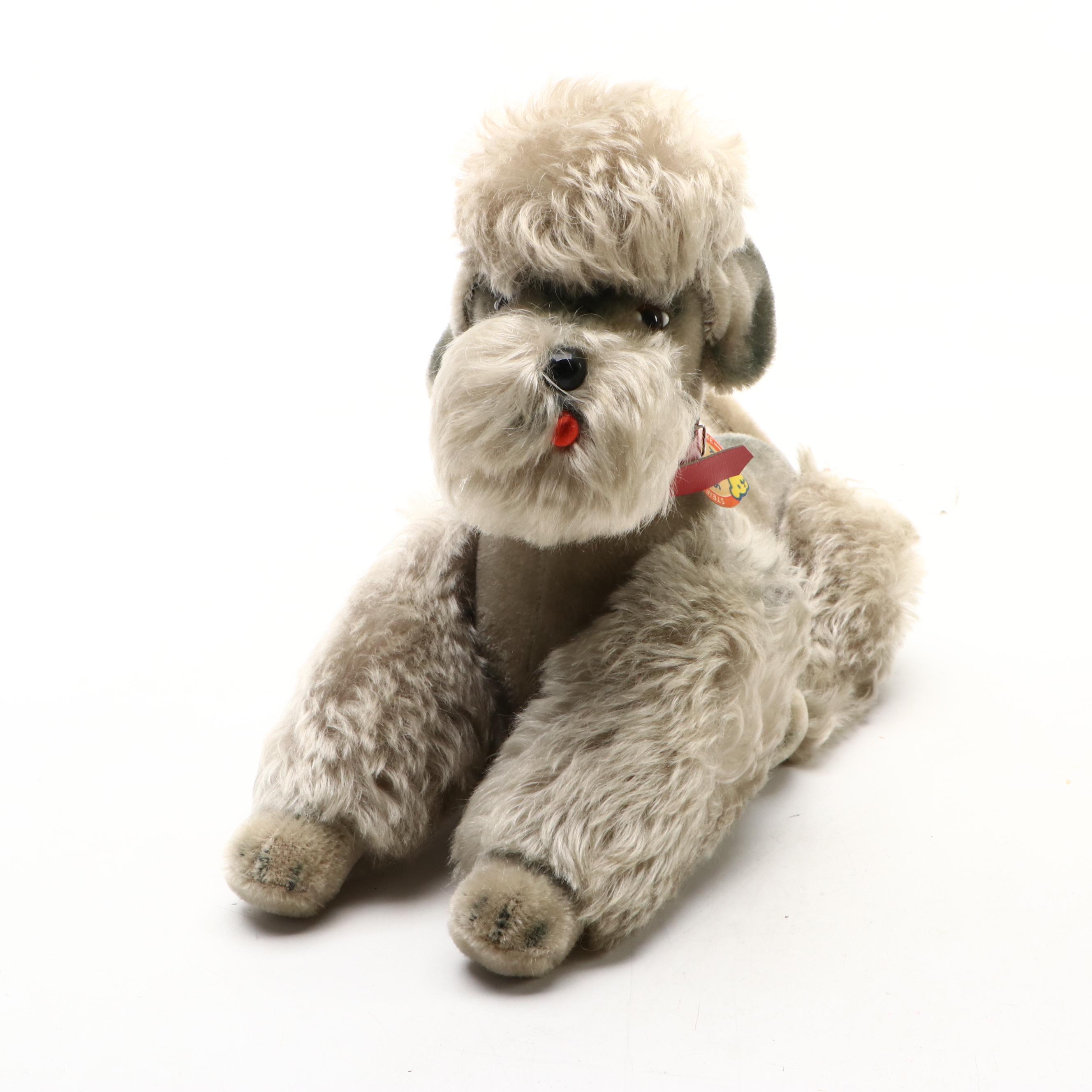 Steiff "Susi," "Cockie," and "Snobby" Stuffed Animals, Late 20th Century